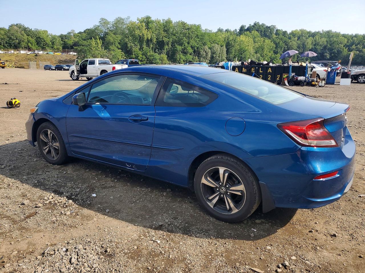 2015 Honda Civic Ex Blue vin: 2HGFG3A84FH508800