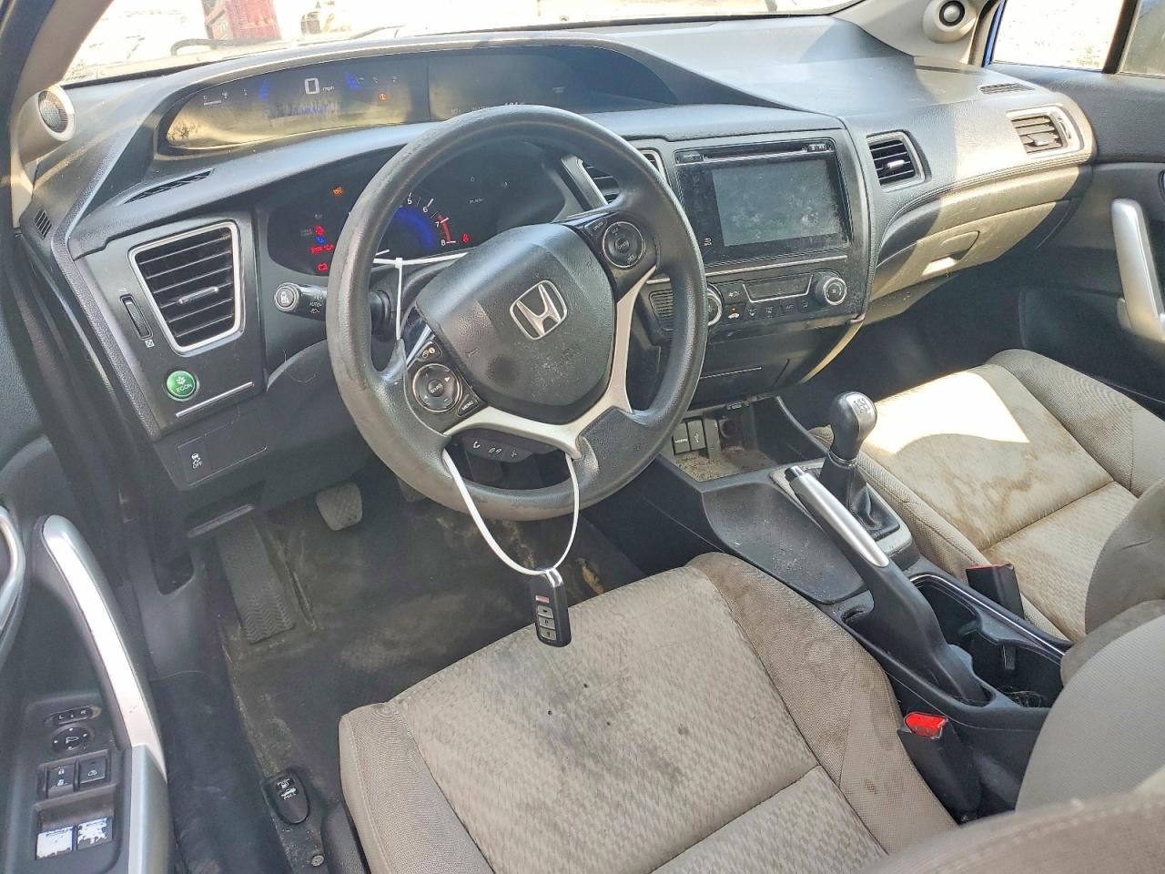 2015 Honda Civic Ex Blue vin: 2HGFG3A84FH508800