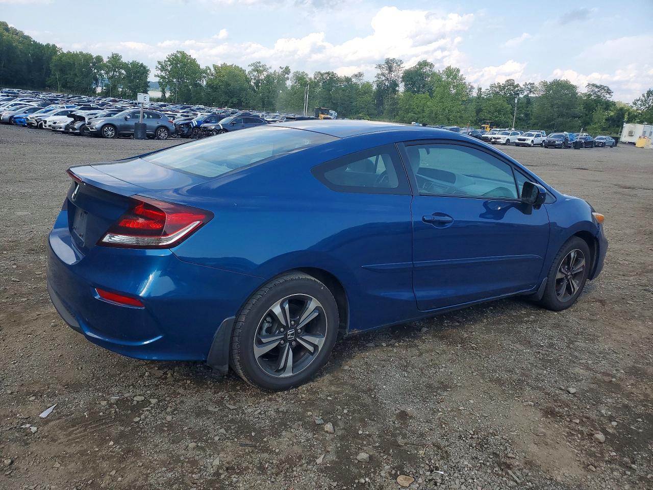 2015 Honda Civic Ex Blue vin: 2HGFG3A84FH508800