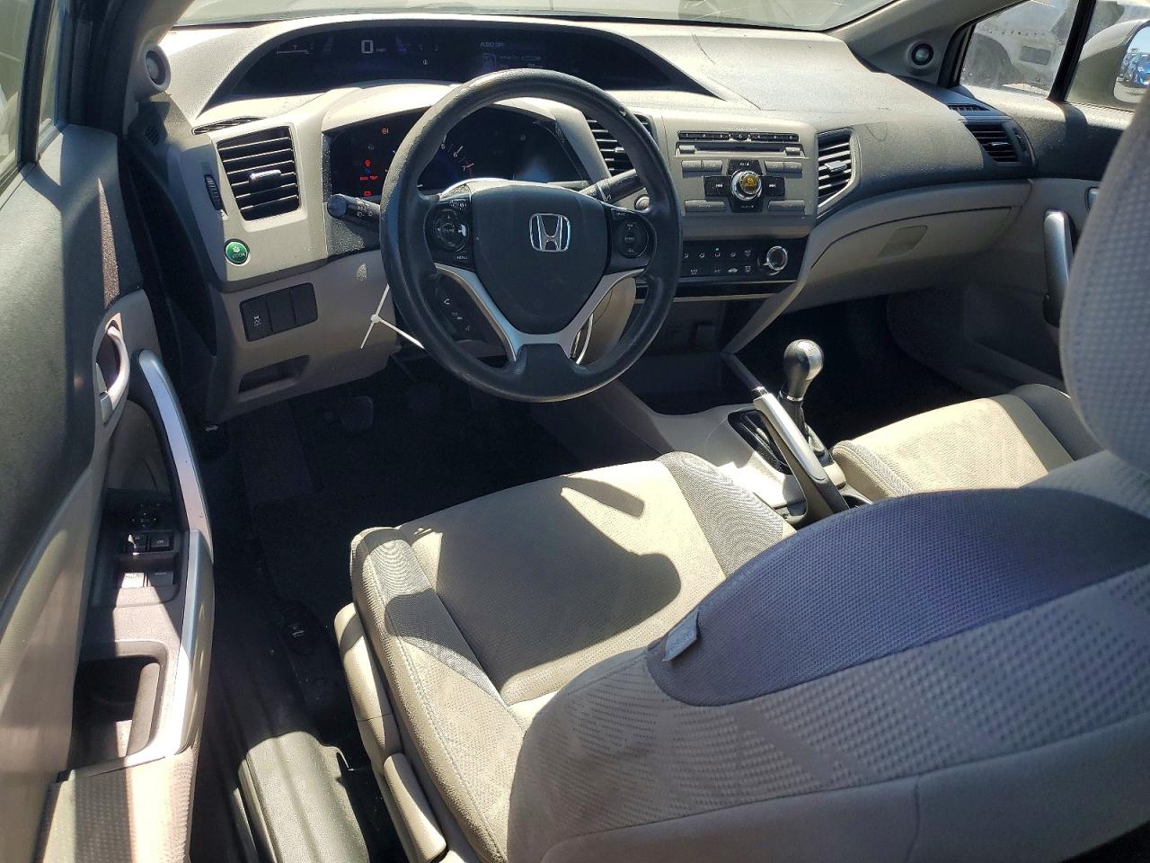 2012 Honda Civic Ex Gray vin: 2HGFG3A85CH506677