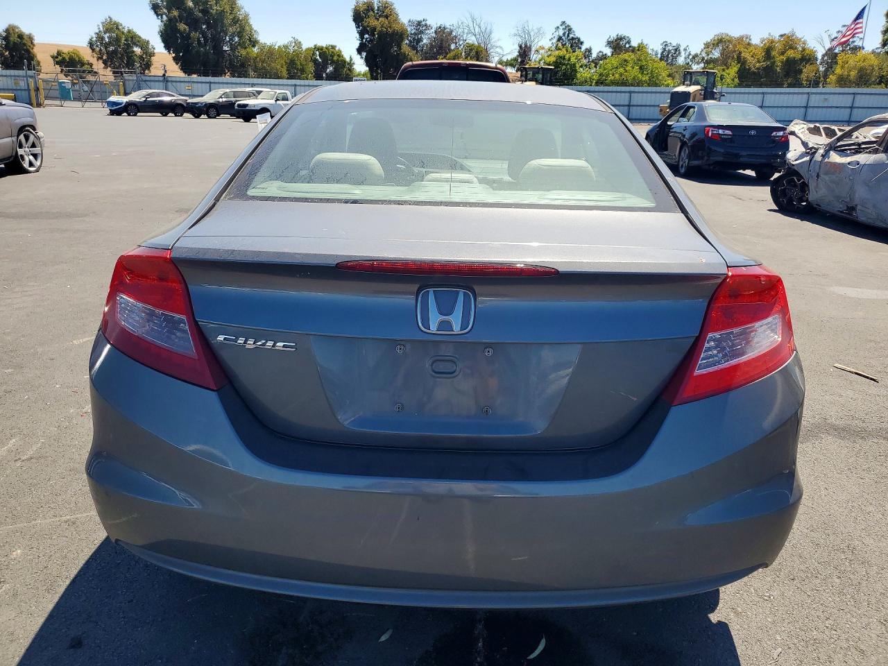 2012 Honda Civic Ex Gray vin: 2HGFG3A85CH506677
