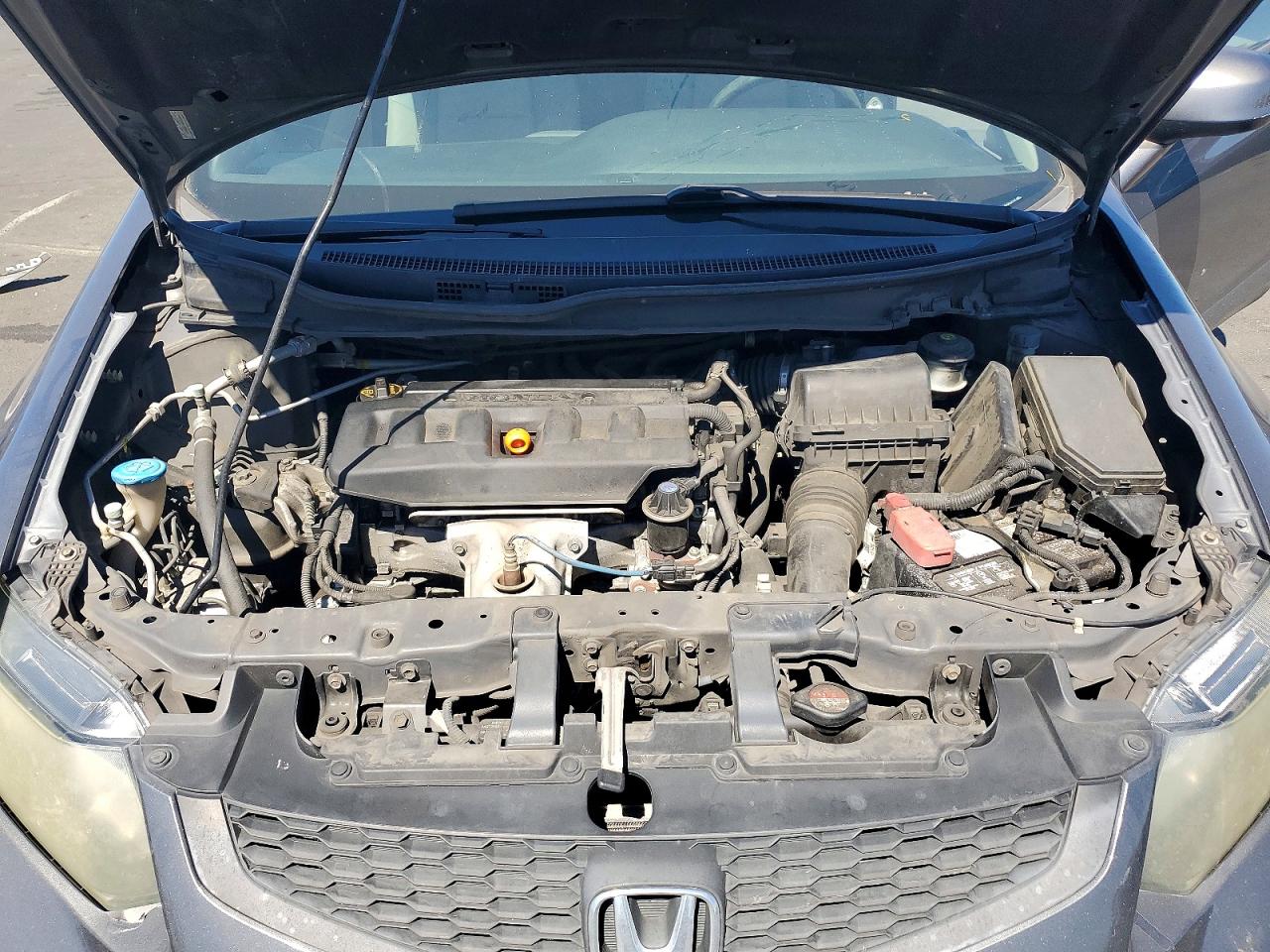 2012 Honda Civic Ex Gray vin: 2HGFG3A85CH506677
