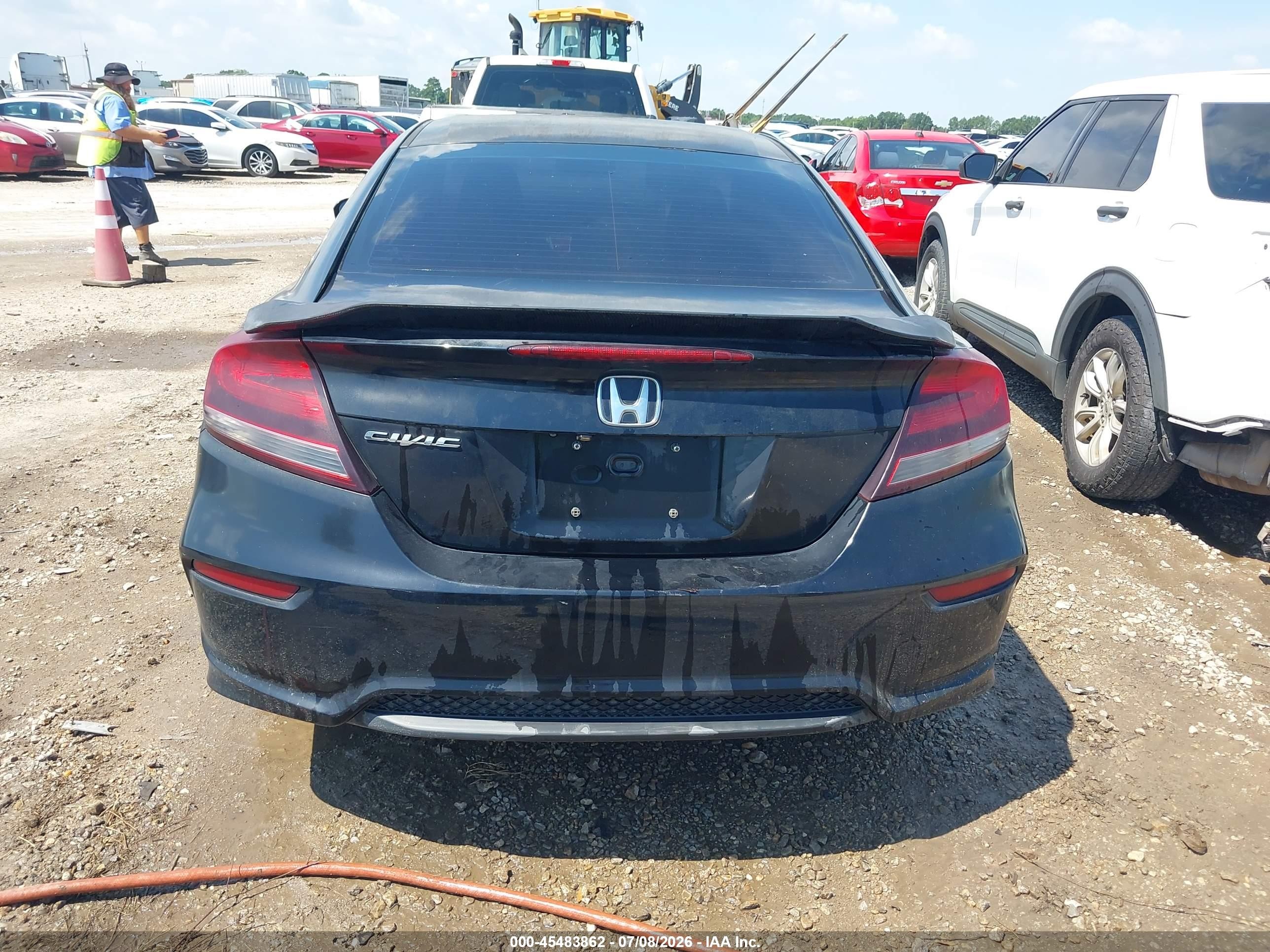 2015 Honda Civic Ex Black vin: 2HGFG3A85FH501919