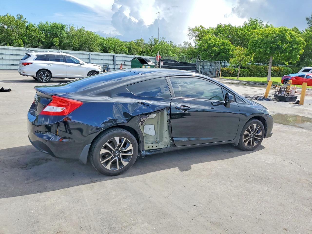 2013 Honda Civic Ex Black vin: 2HGFG3A86DH522713