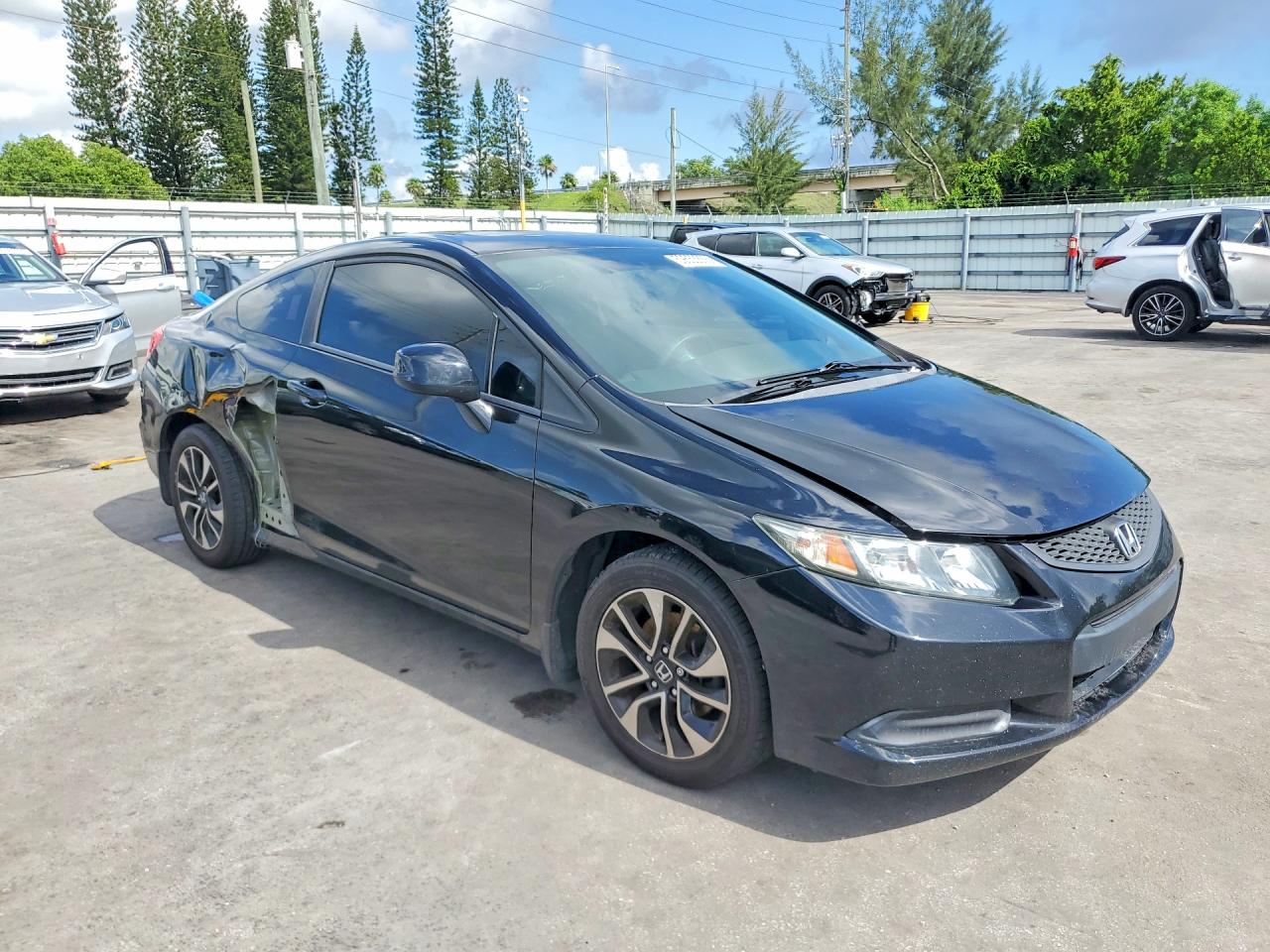 2013 Honda Civic Ex Black vin: 2HGFG3A86DH522713