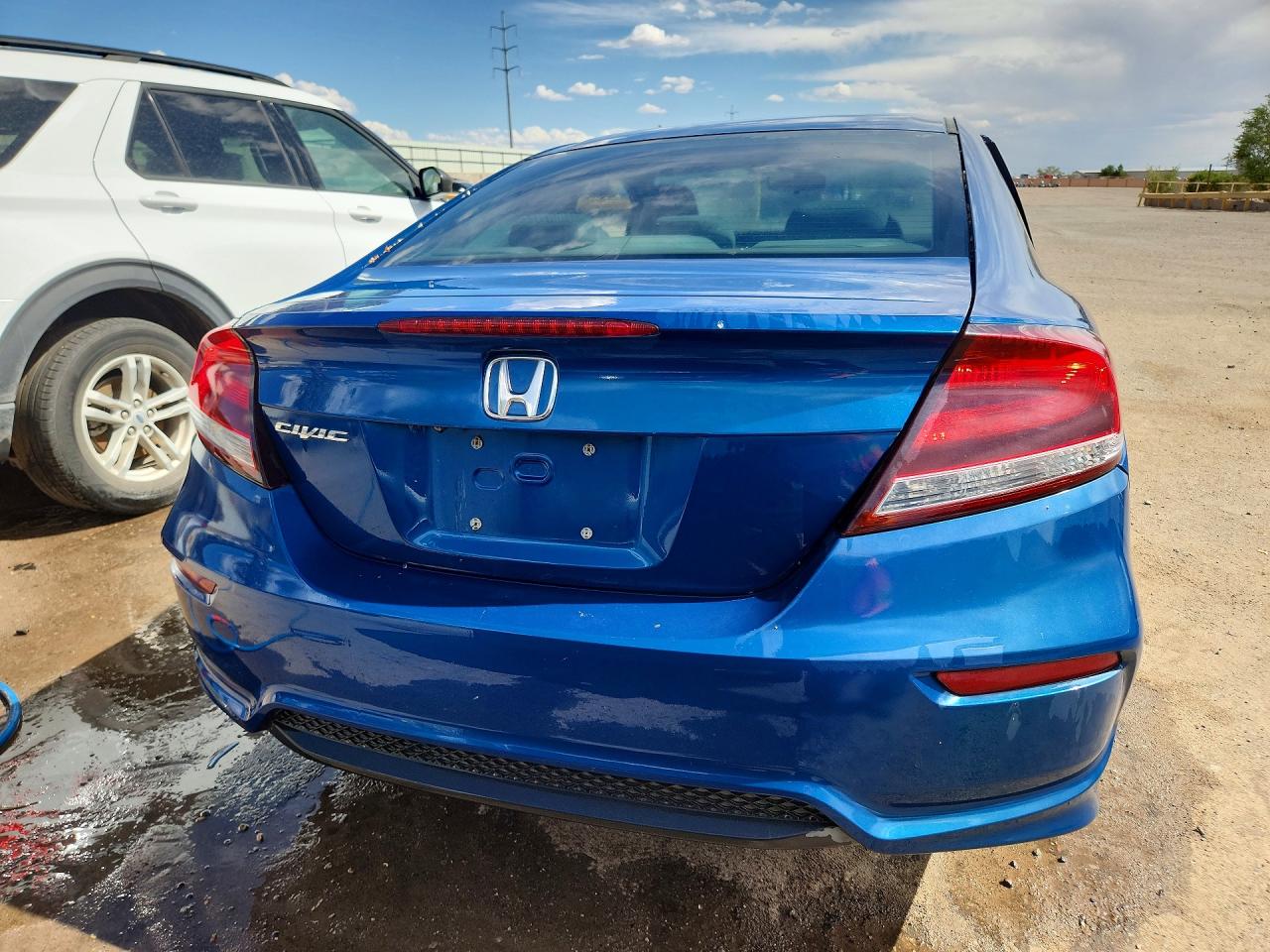 2014 Honda Civic Ex Blue vin: 2HGFG3A86EH517089