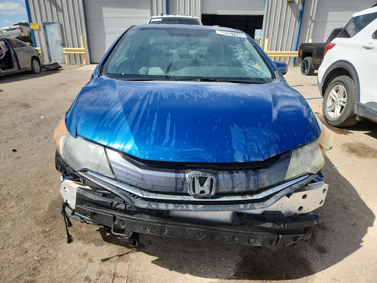 2014 Honda Civic Ex Blue vin: 2HGFG3A86EH517089 Damage: Grille, Broken, Replacement Required
