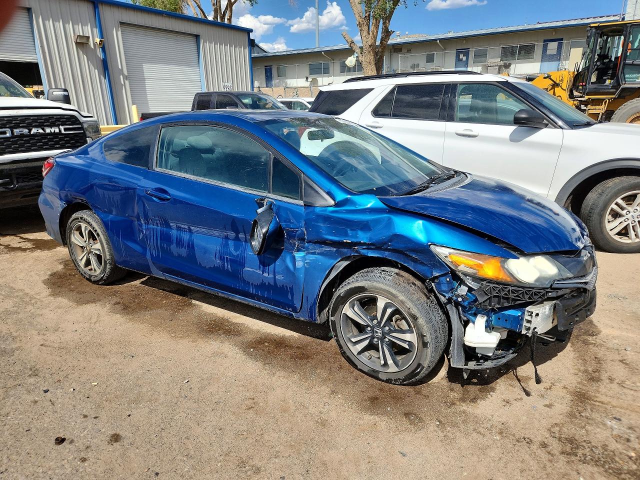 2014 Honda Civic Ex Blue vin: 2HGFG3A86EH517089