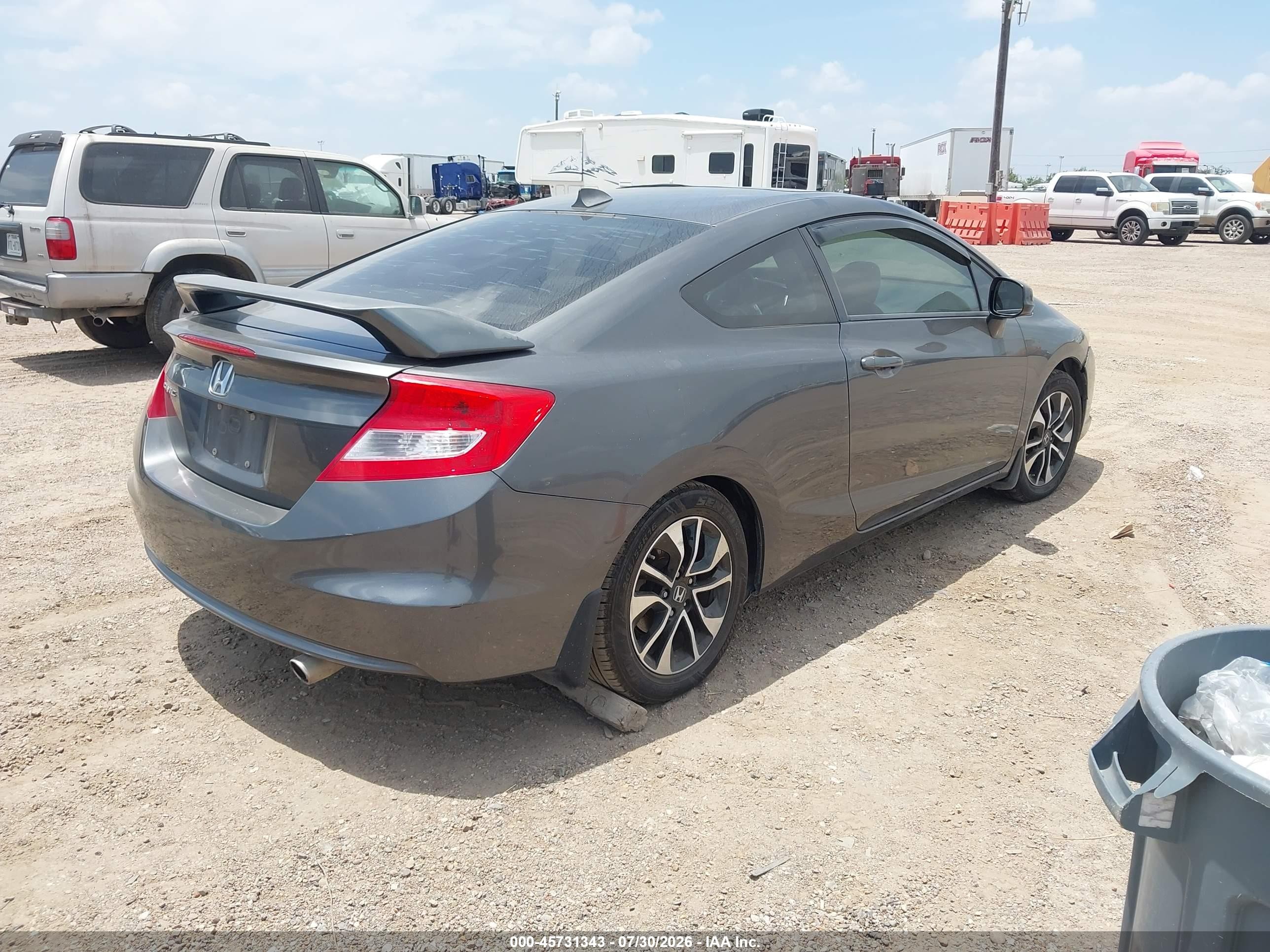 2013 Honda Civic Ex Green vin: 2HGFG3A87DH506519
