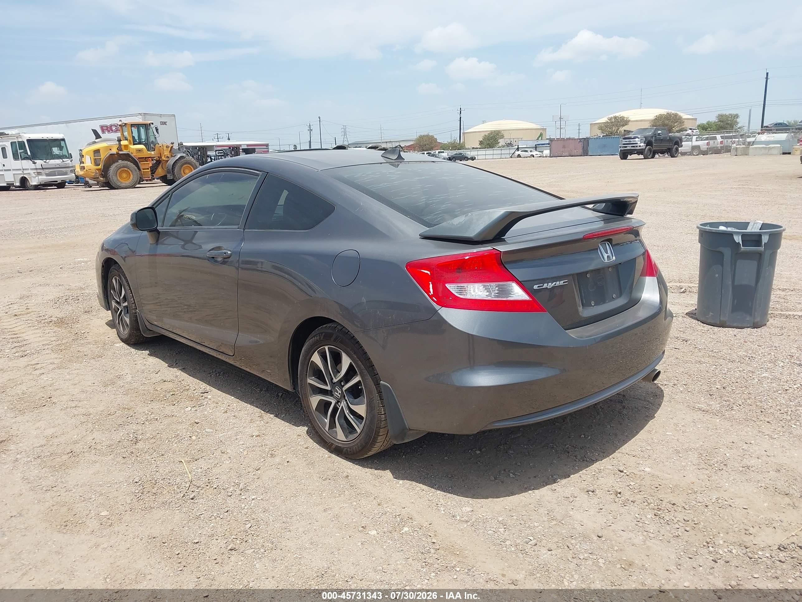 2013 Honda Civic Ex Green vin: 2HGFG3A87DH506519