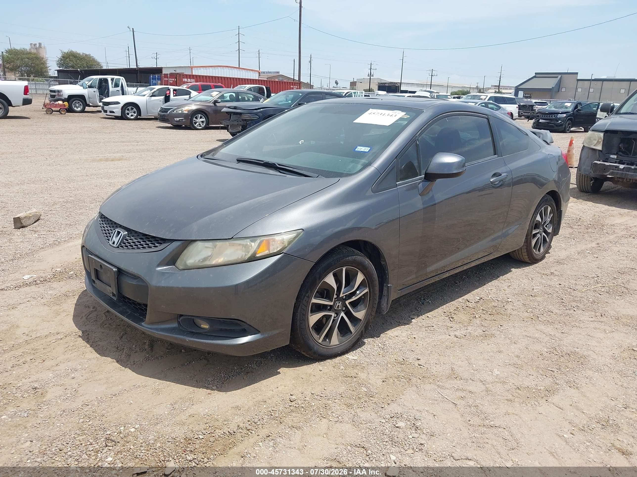 2013 Honda Civic Ex Green vin: 2HGFG3A87DH506519