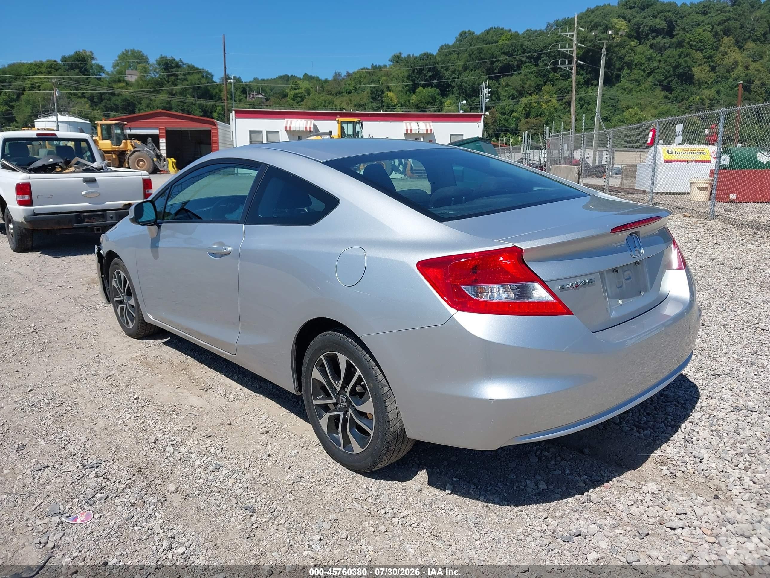 2013 Honda Civic Ex Silver vin: 2HGFG3A88DH529310