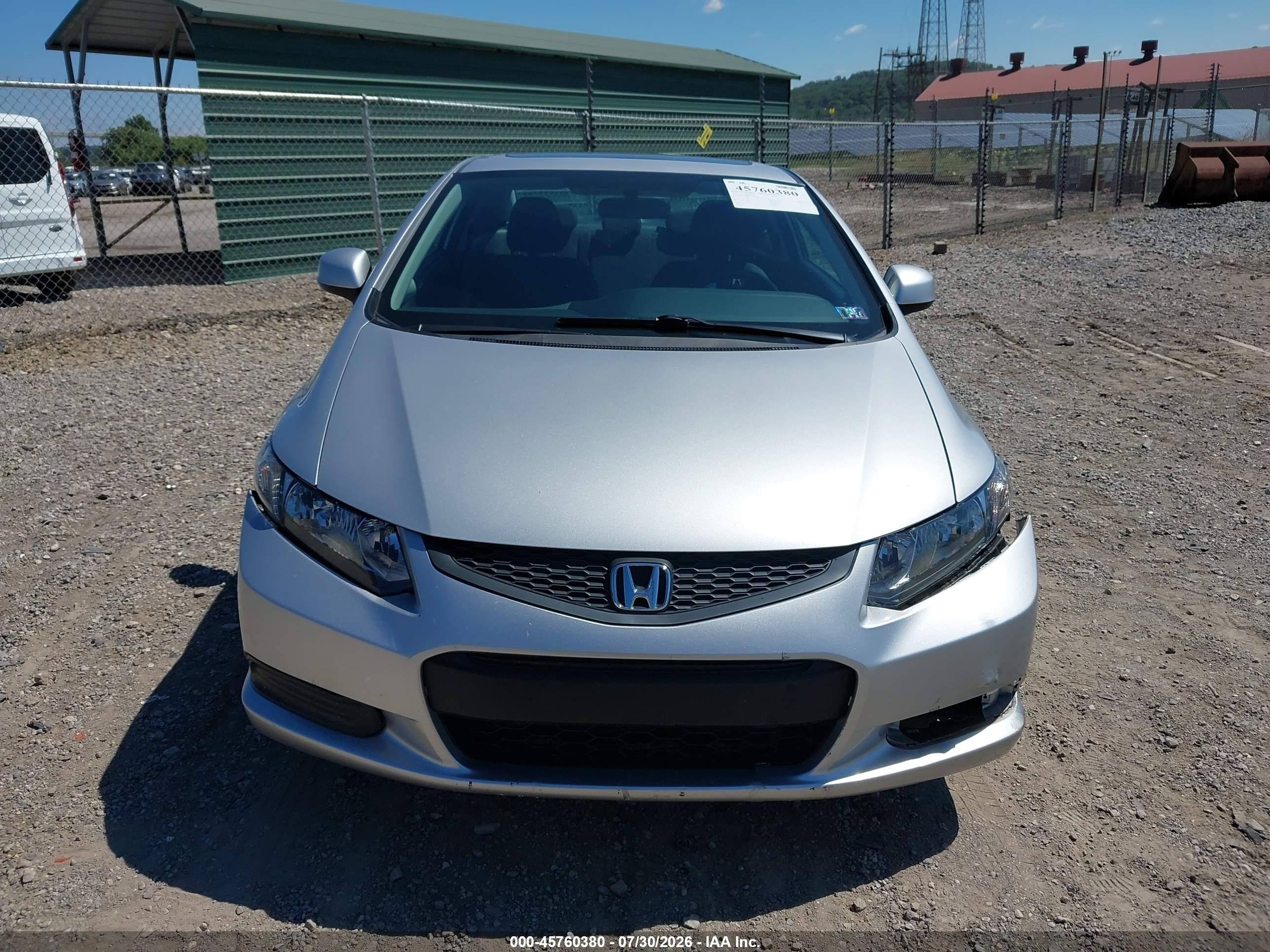 2013 Honda Civic Ex Silver vin: 2HGFG3A88DH529310