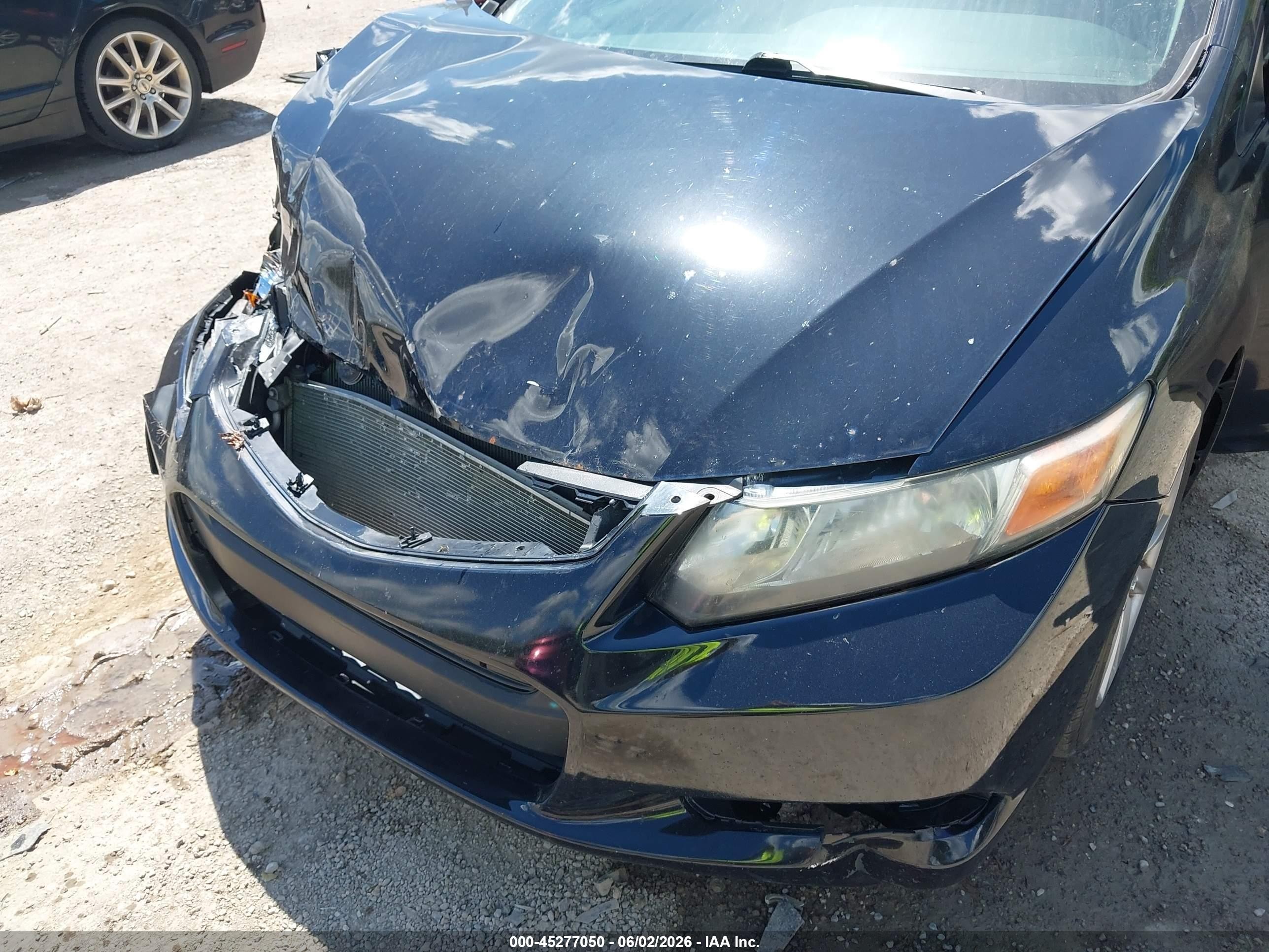 2012 Honda Civic Ex Black vin: 2HGFG3A8XCH506707