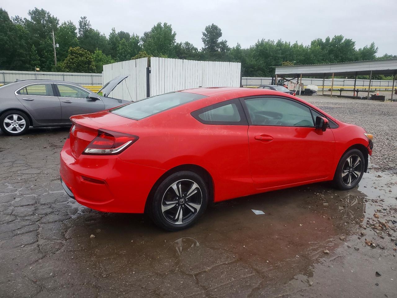 2015 Honda Civic Ex Red vin: 2HGFG3A8XFH503942