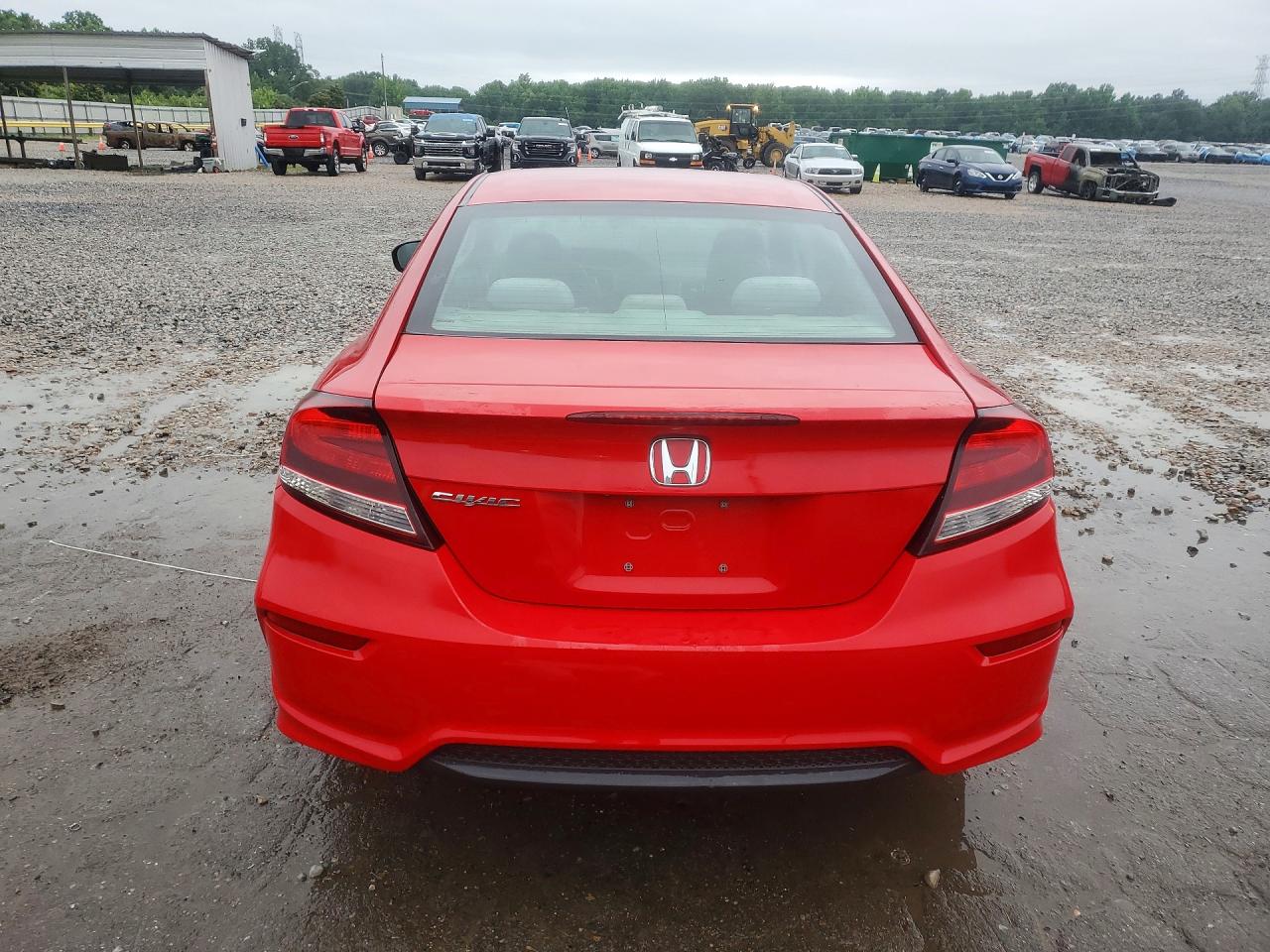 2015 Honda Civic Ex Red vin: 2HGFG3A8XFH503942