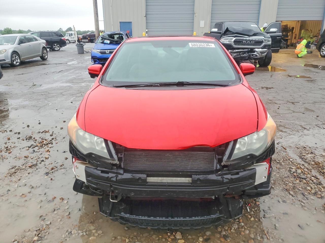 2015 Honda Civic Ex Red vin: 2HGFG3A8XFH503942