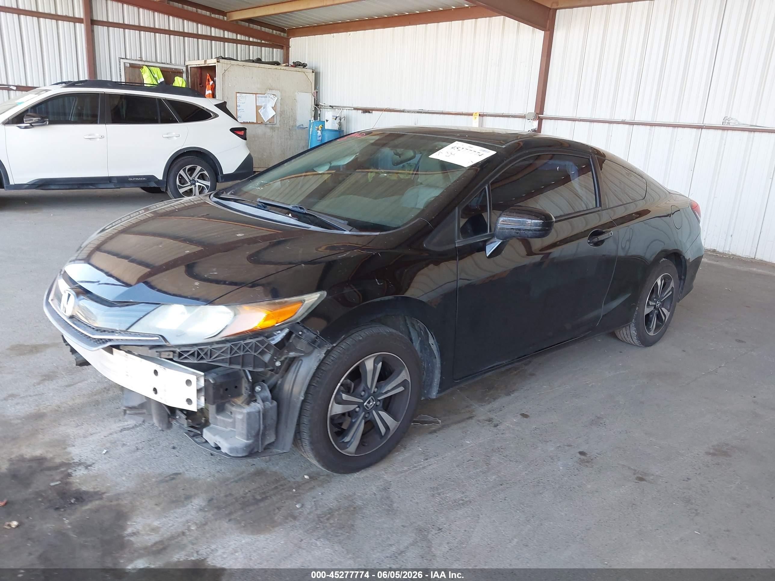 2015 Honda Civic Ex Black vin: 2HGFG3A8XFH504248