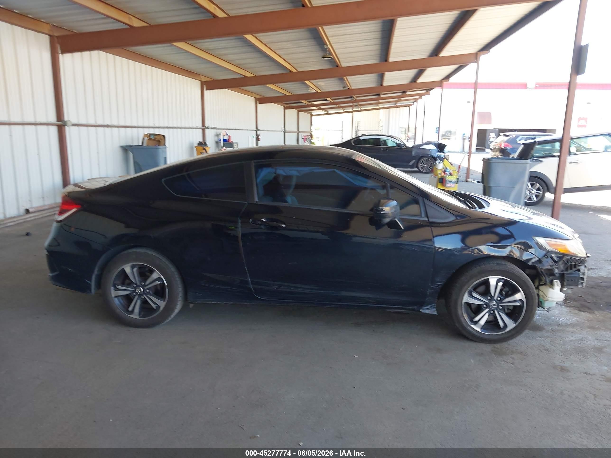 2015 Honda Civic Ex Black vin: 2HGFG3A8XFH504248
