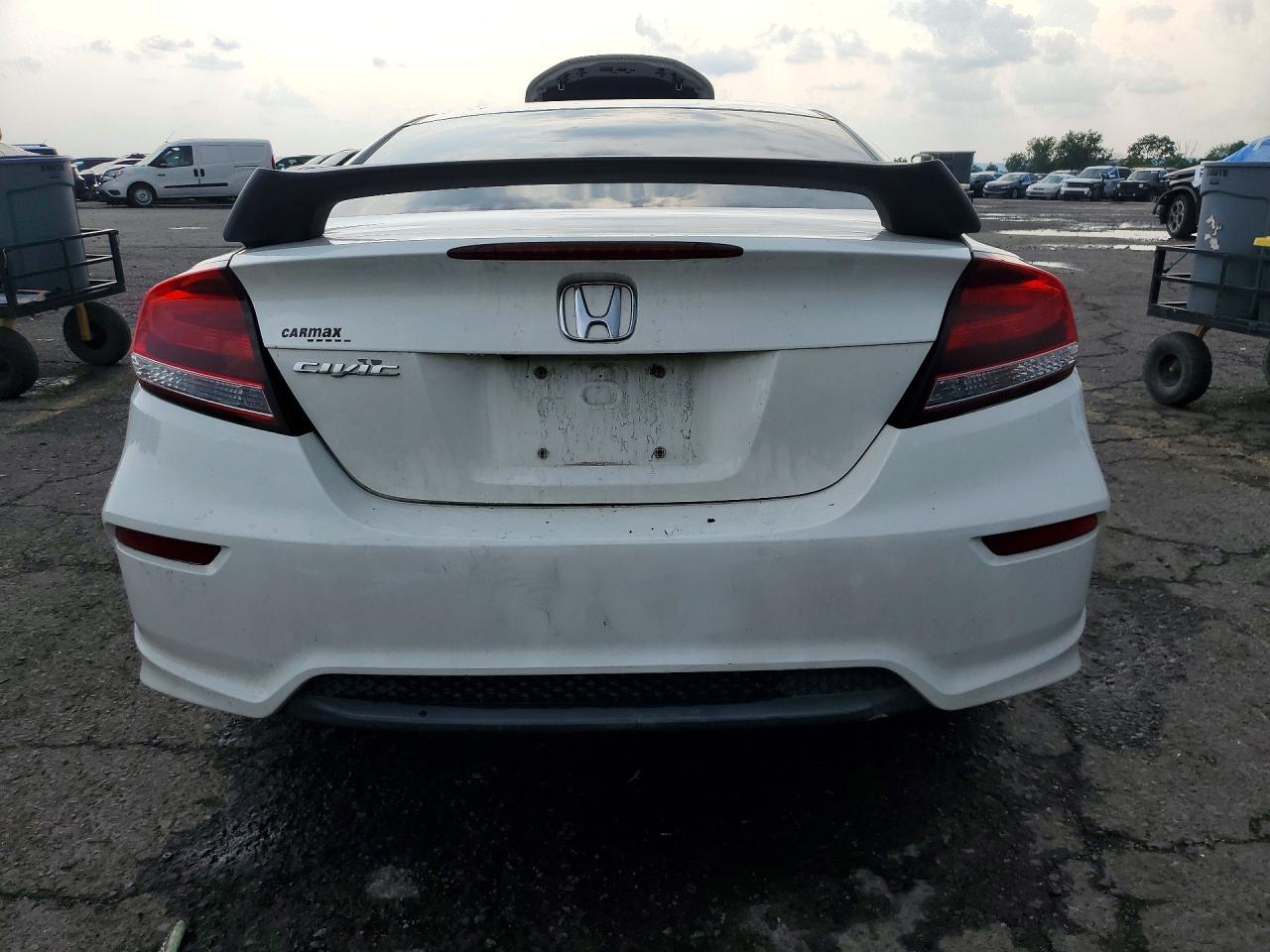2015 Honda Civic Exl White vin: 2HGFG3B00FH514912