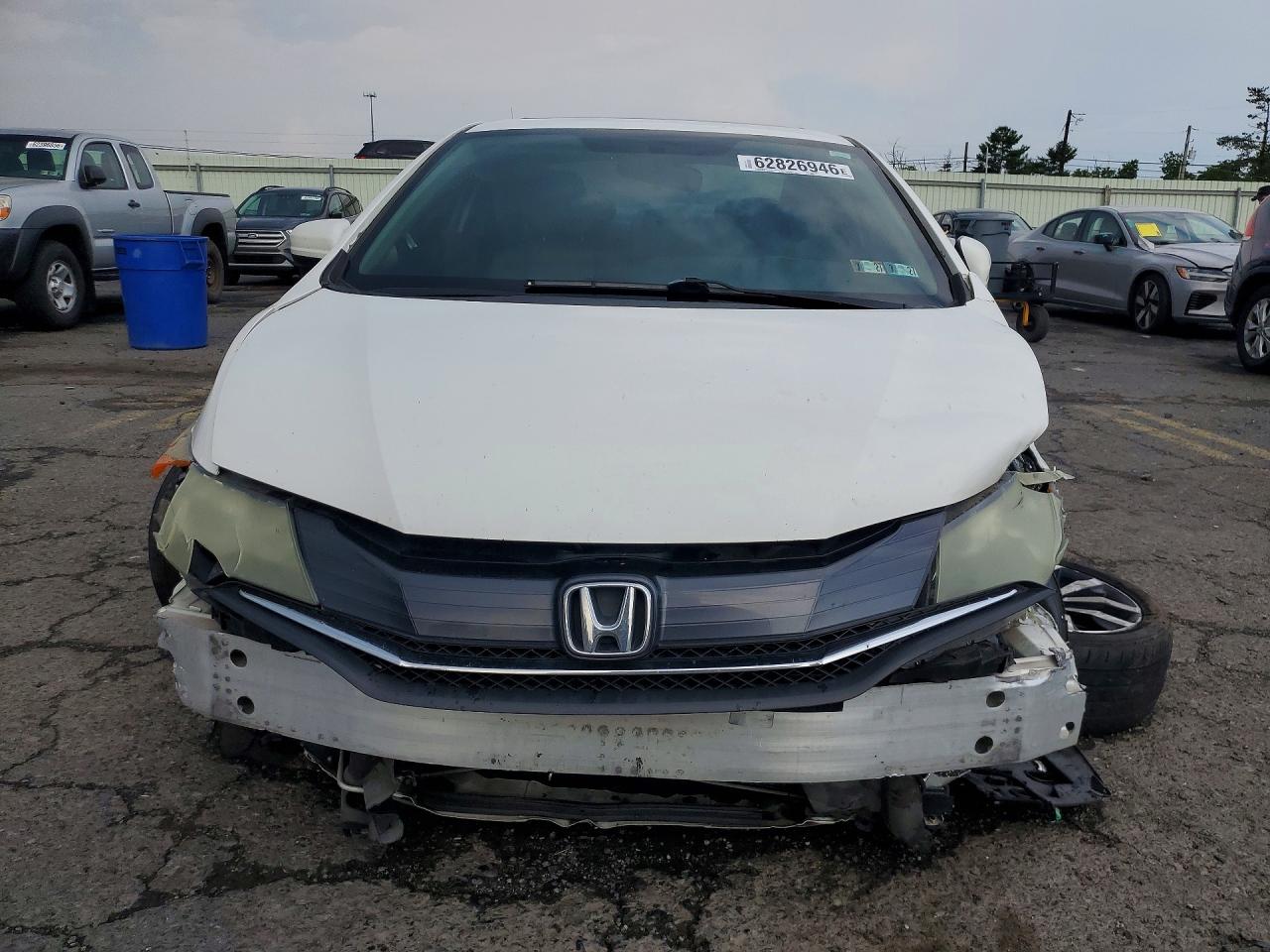 2015 Honda Civic Exl White vin: 2HGFG3B00FH514912