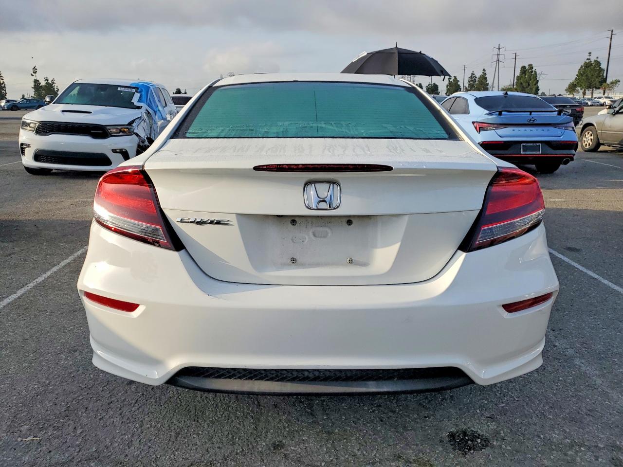 2015 Honda Civic Exl White vin: 2HGFG3B00FH525456