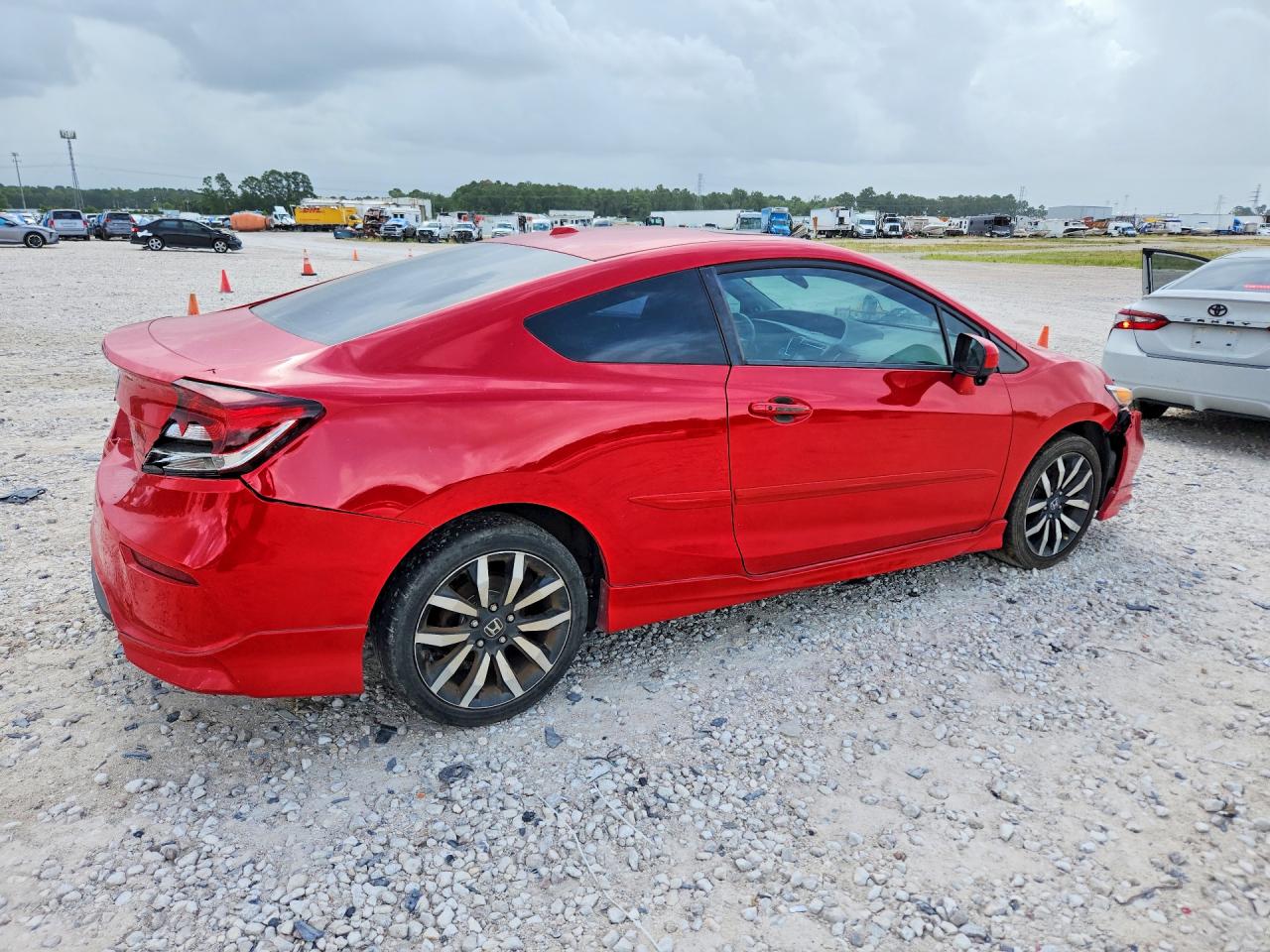 2015 Honda Civic Exl Red vin: 2HGFG3B01FH514918