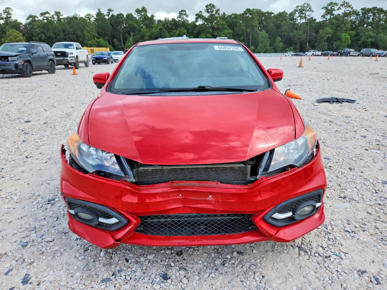 2015 Honda Civic Exl Red vin: 2HGFG3B01FH514918