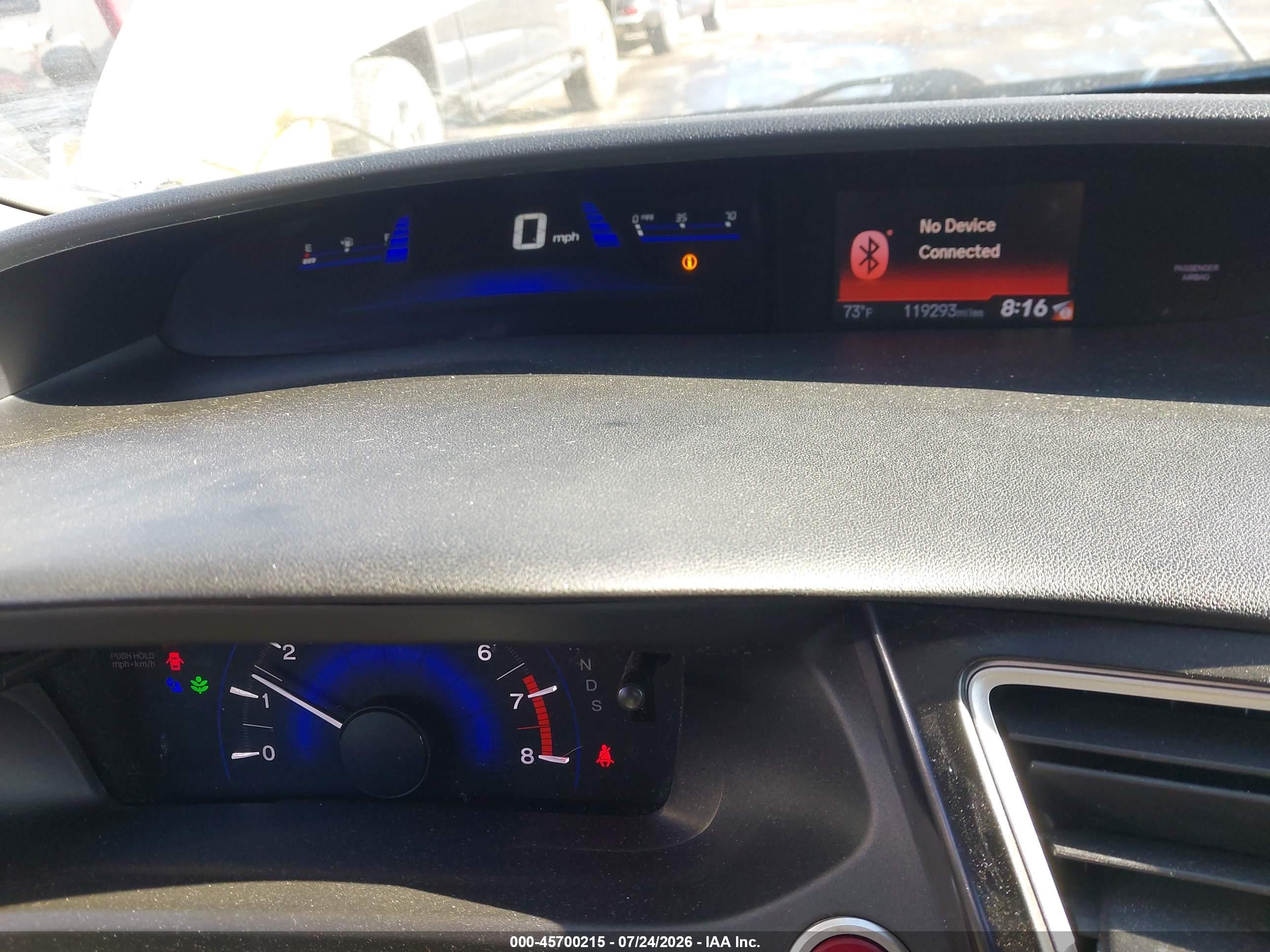 2015 Honda Civic Ex-l Белый vin: 2HGFG3B01FH531315
