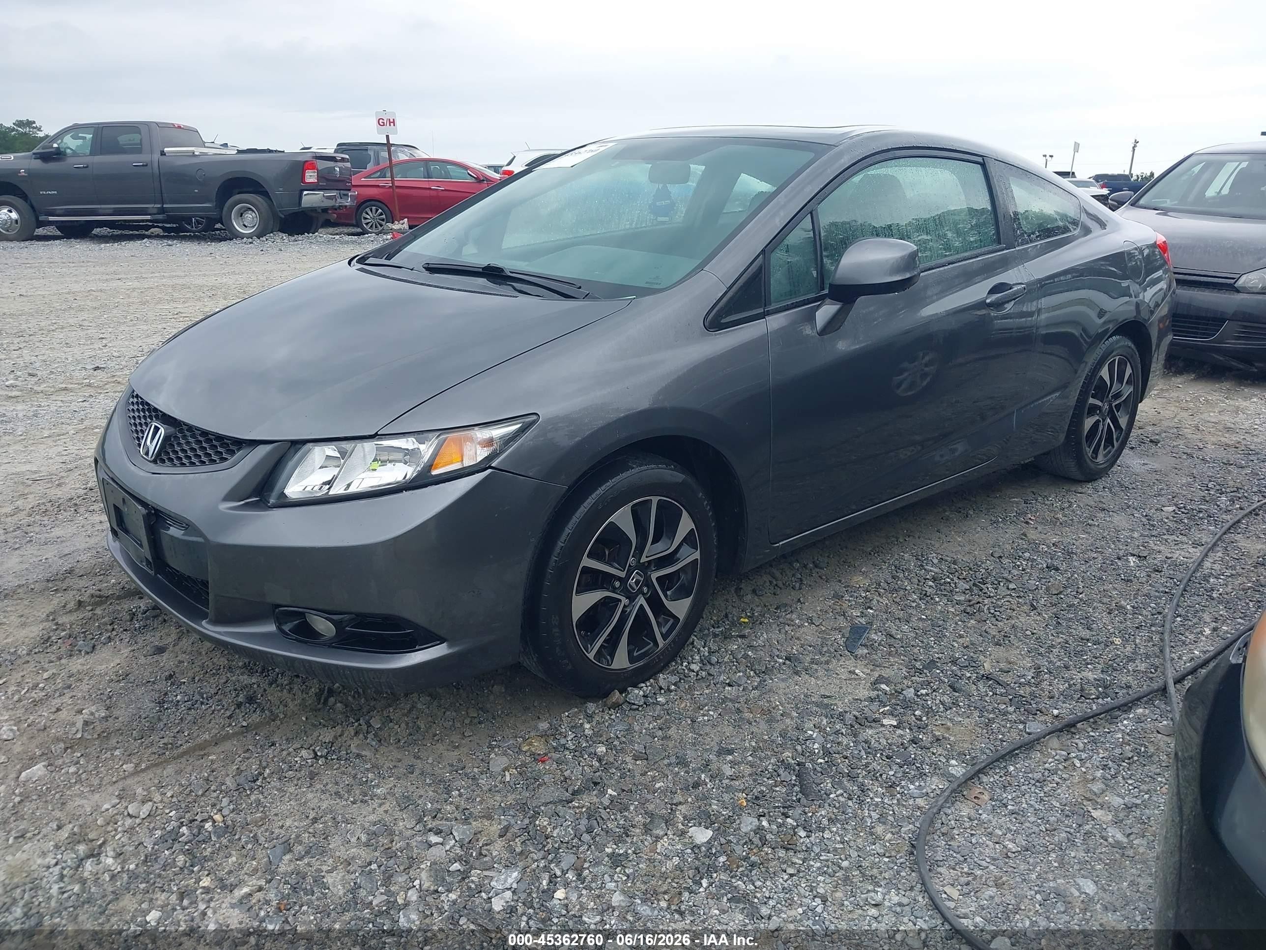 2013 Honda Civic Ex-l Черный vin: 2HGFG3B02DH502919
