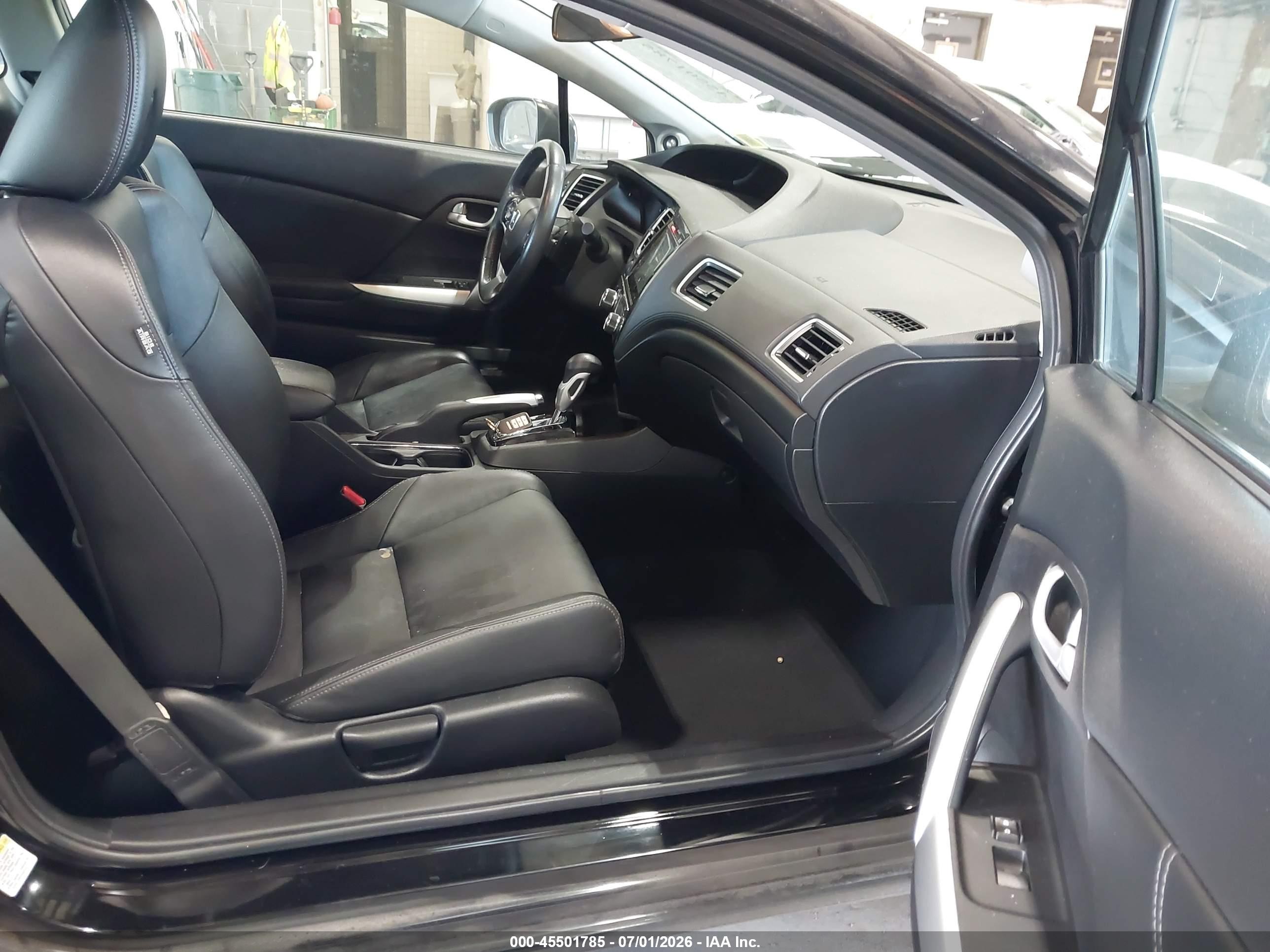 2014 Honda Civic Ex-l Black vin: 2HGFG3B02EH525411