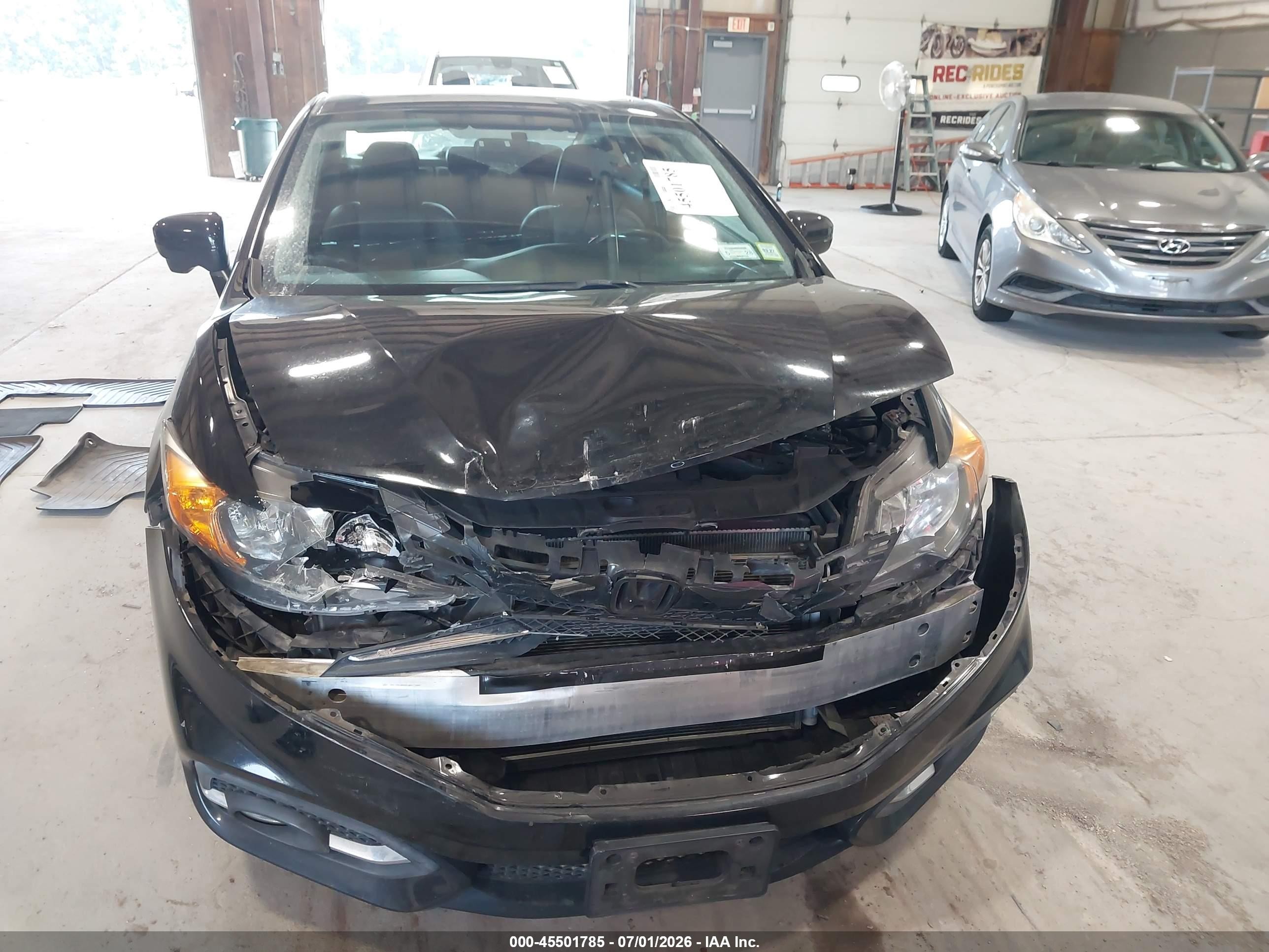 2014 Honda Civic Ex-l Black vin: 2HGFG3B02EH525411