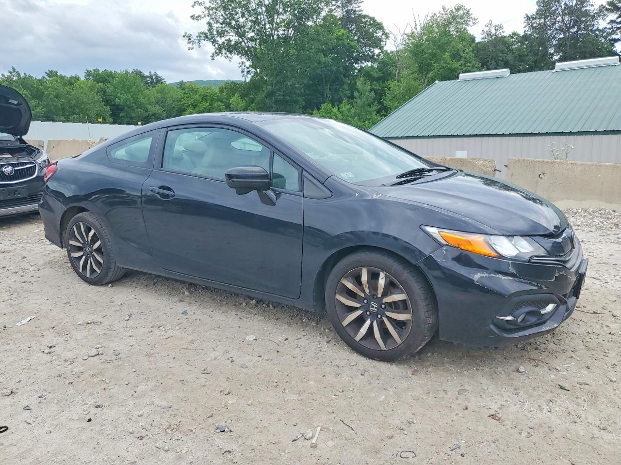 2015 Honda Civic Exl Черный vin: 2HGFG3B02FH531629