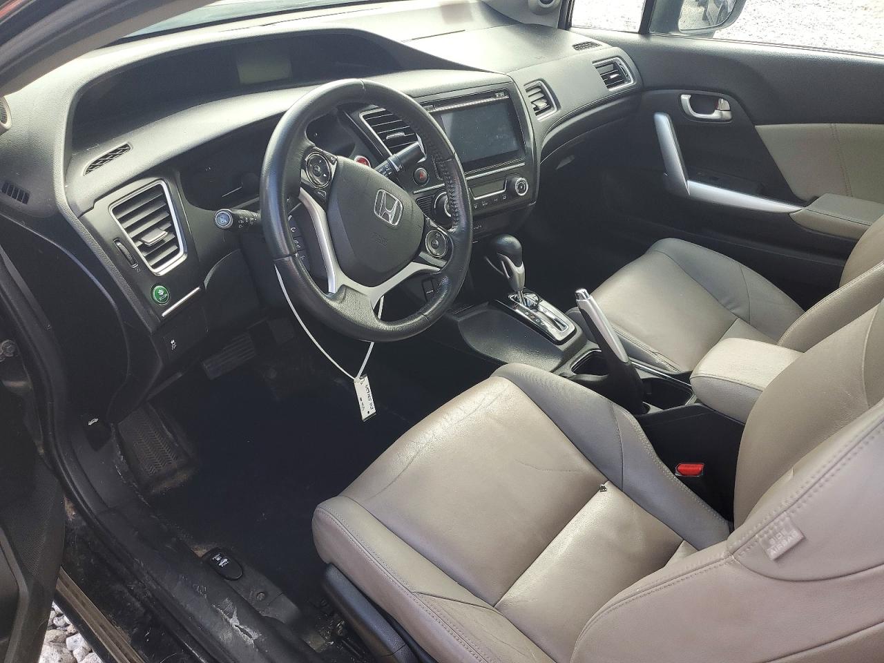 2015 Honda Civic Exl Черный vin: 2HGFG3B02FH531629