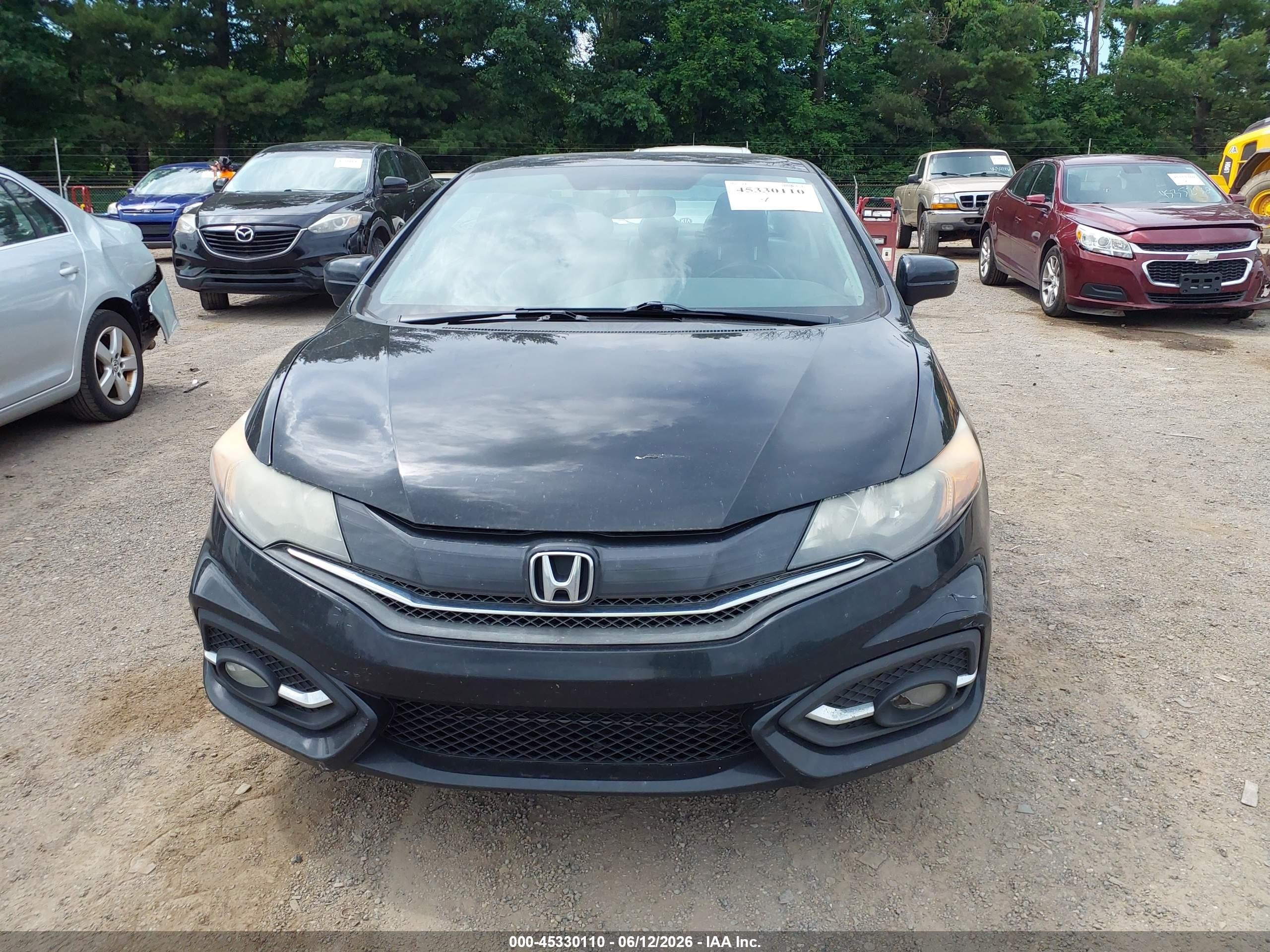 2014 Honda Civic Ex-l Black vin: 2HGFG3B03EH516331