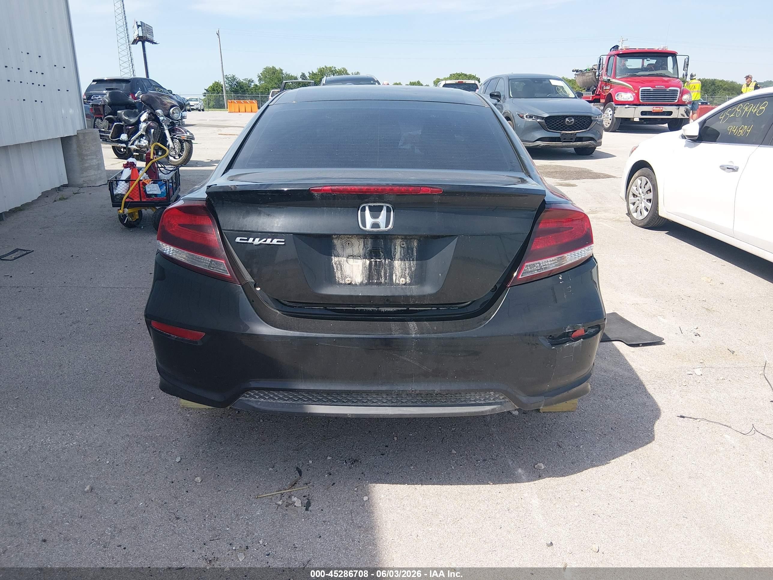 2015 Honda Civic Ex-l Черный vin: 2HGFG3B03FH504519