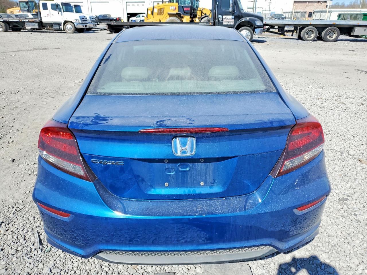 2015 Honda Civic Exl Blue vin: 2HGFG3B03FH506514