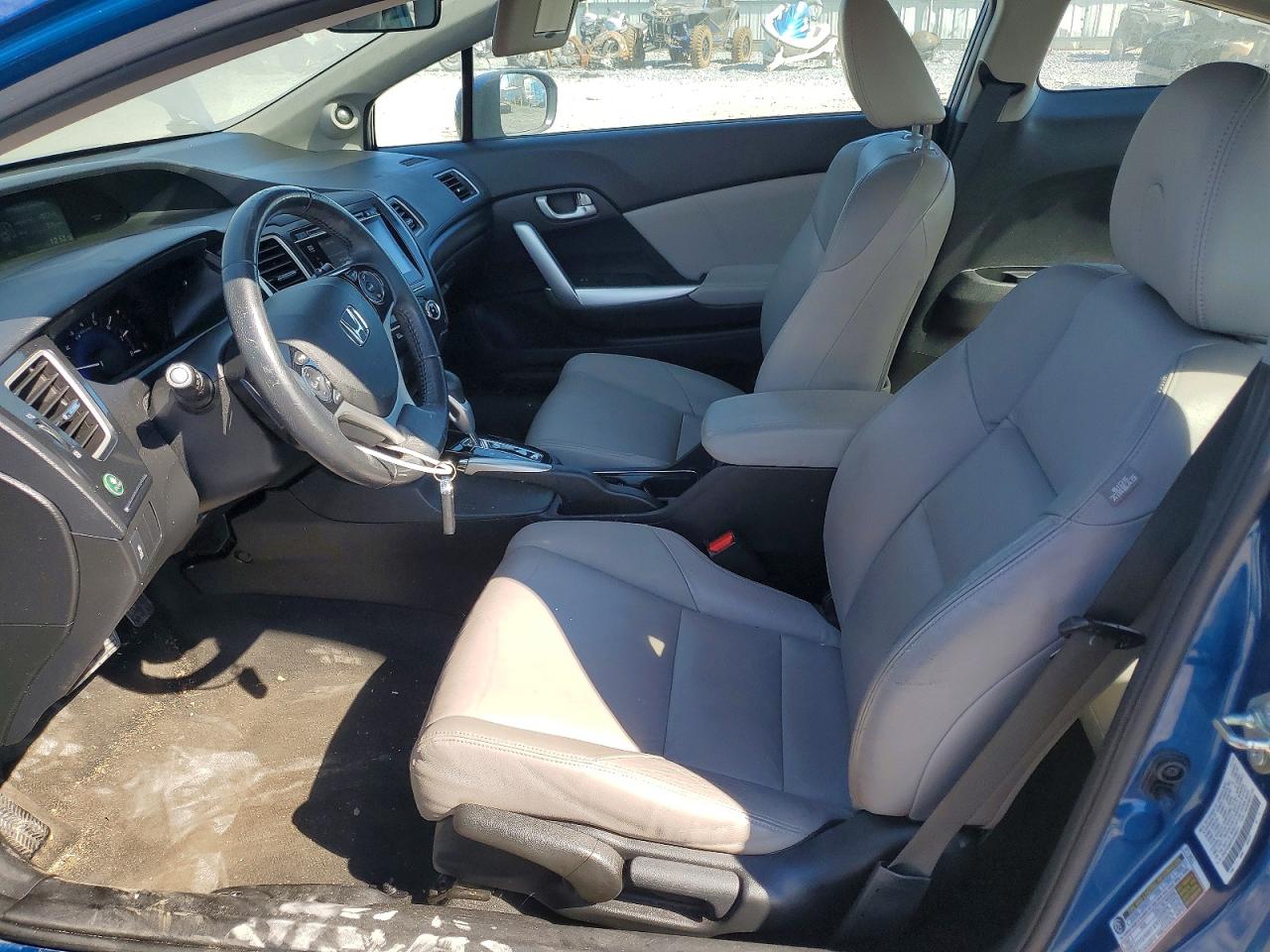 2015 Honda Civic Exl Blue vin: 2HGFG3B03FH506514