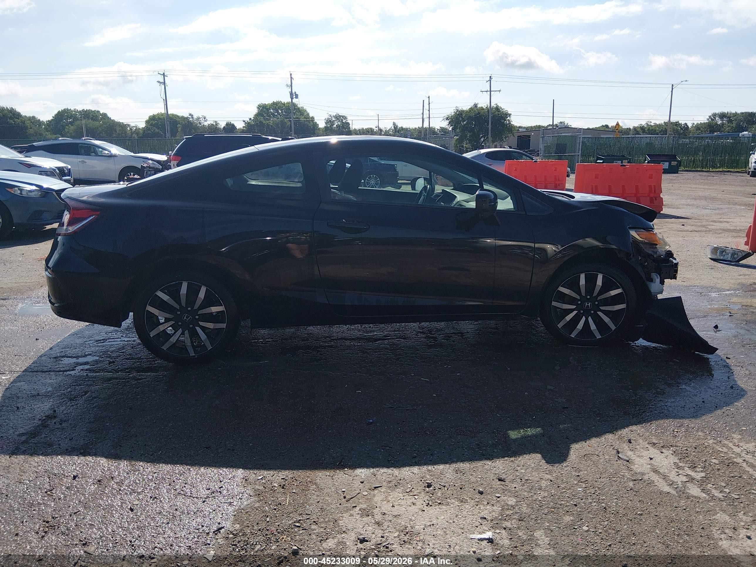 2015 Honda Civic Ex-l Черный vin: 2HGFG3B03FH519957