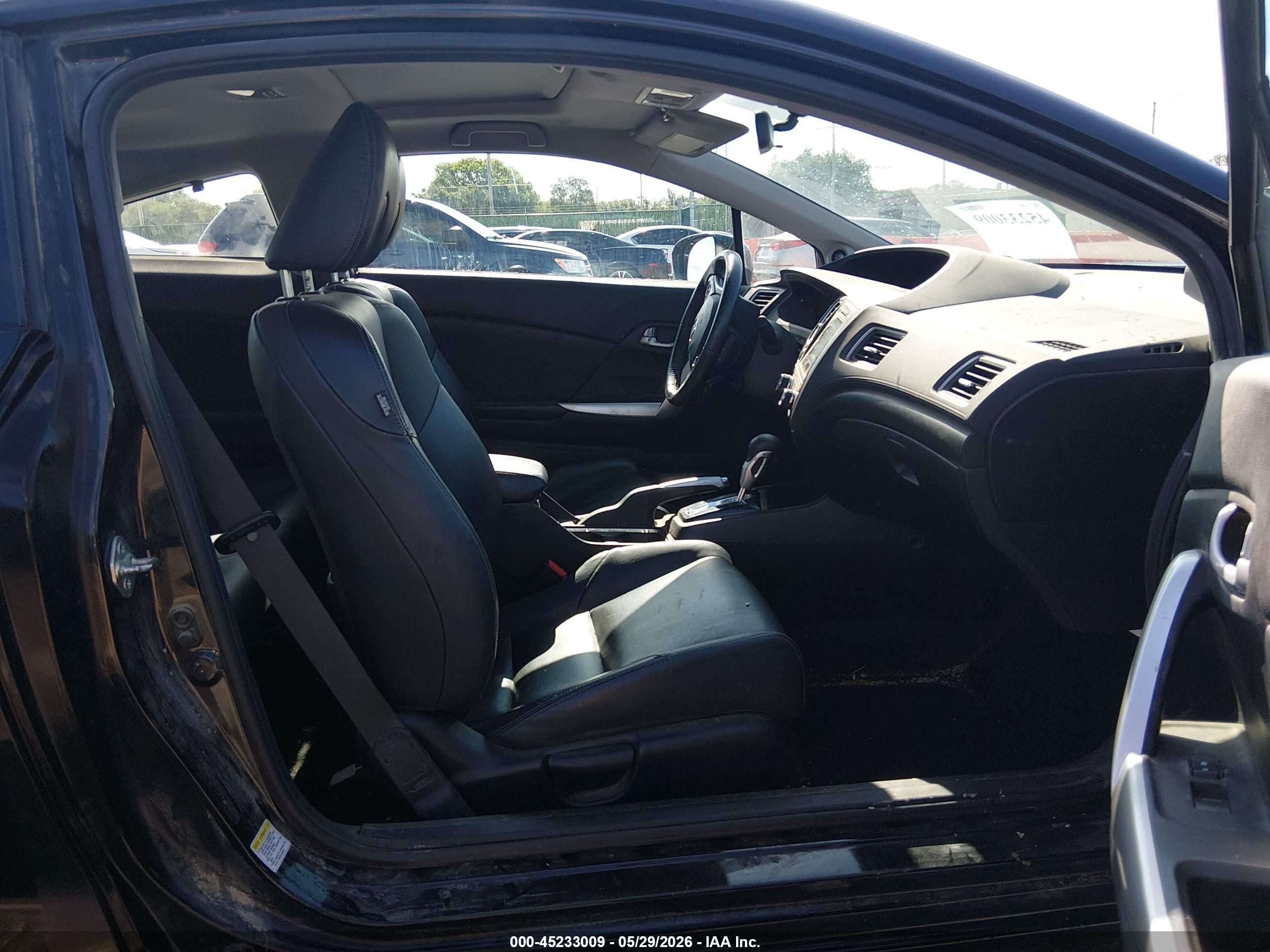 2015 Honda Civic Ex-l Черный vin: 2HGFG3B03FH519957