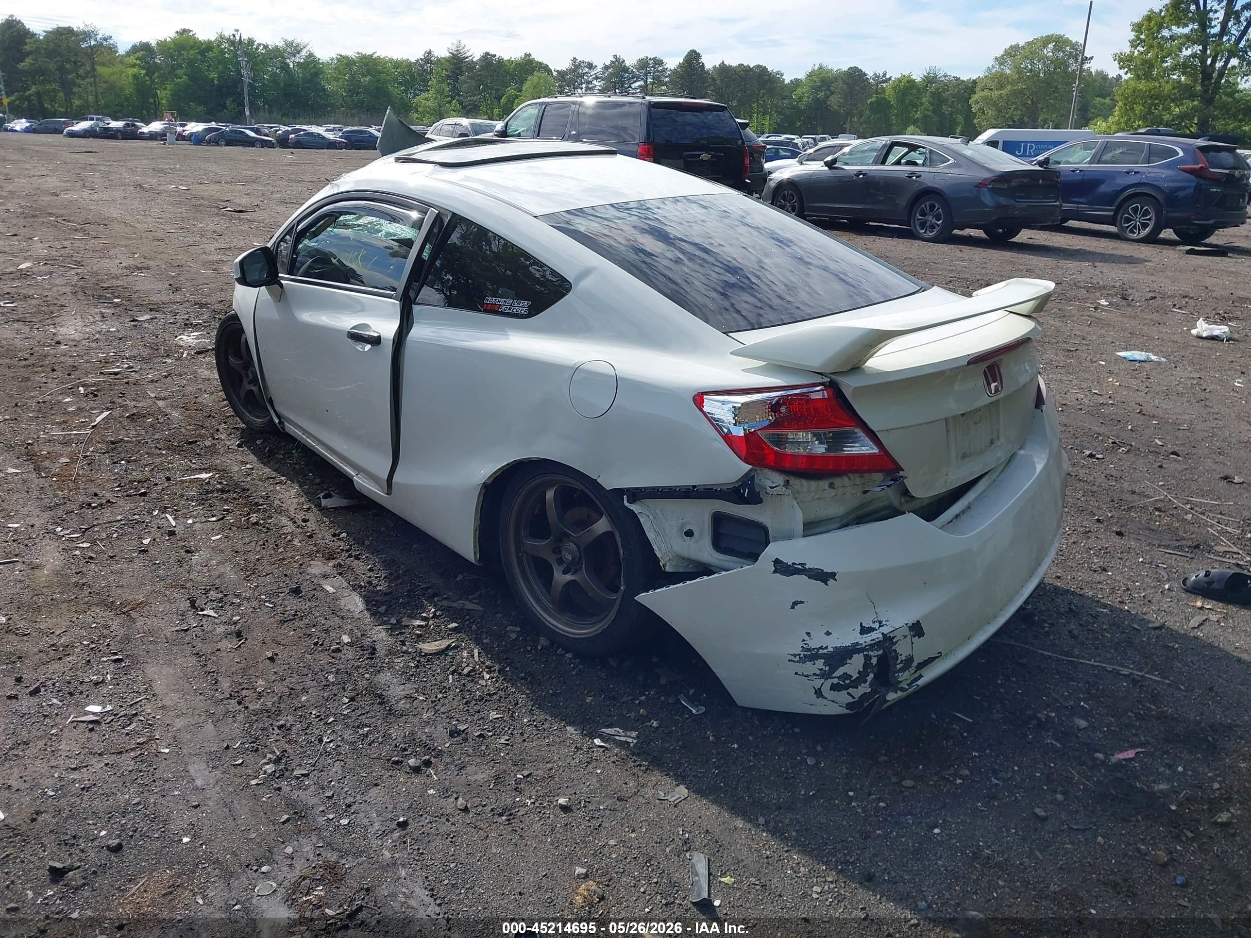 2013 Honda Civic Ex-l White vin: 2HGFG3B04DH507992
