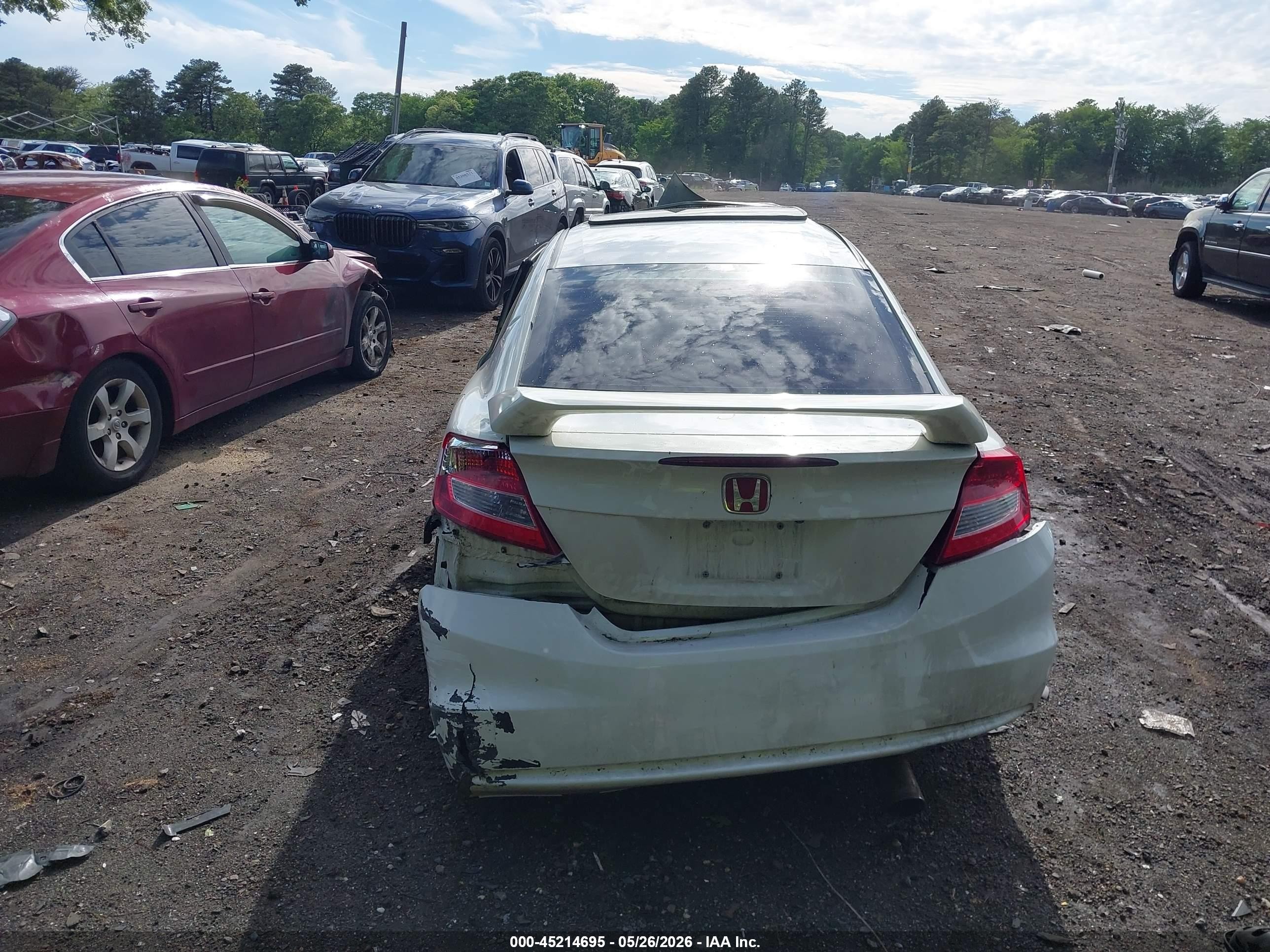 2013 Honda Civic Ex-l White vin: 2HGFG3B04DH507992