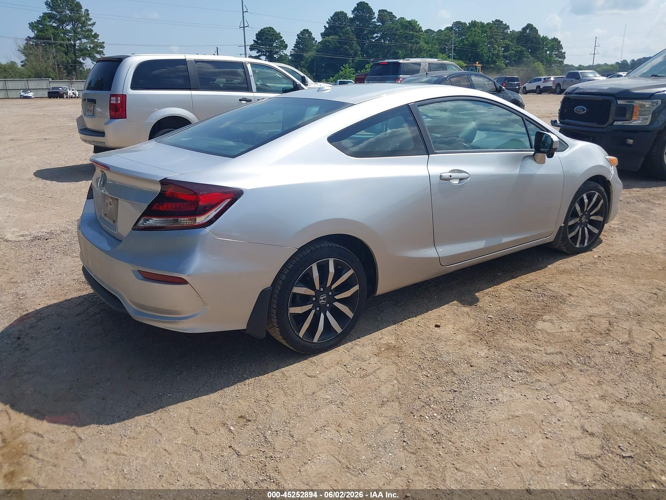 2015 Honda Civic Ex-l Серебряный vin: 2HGFG3B04FH529686