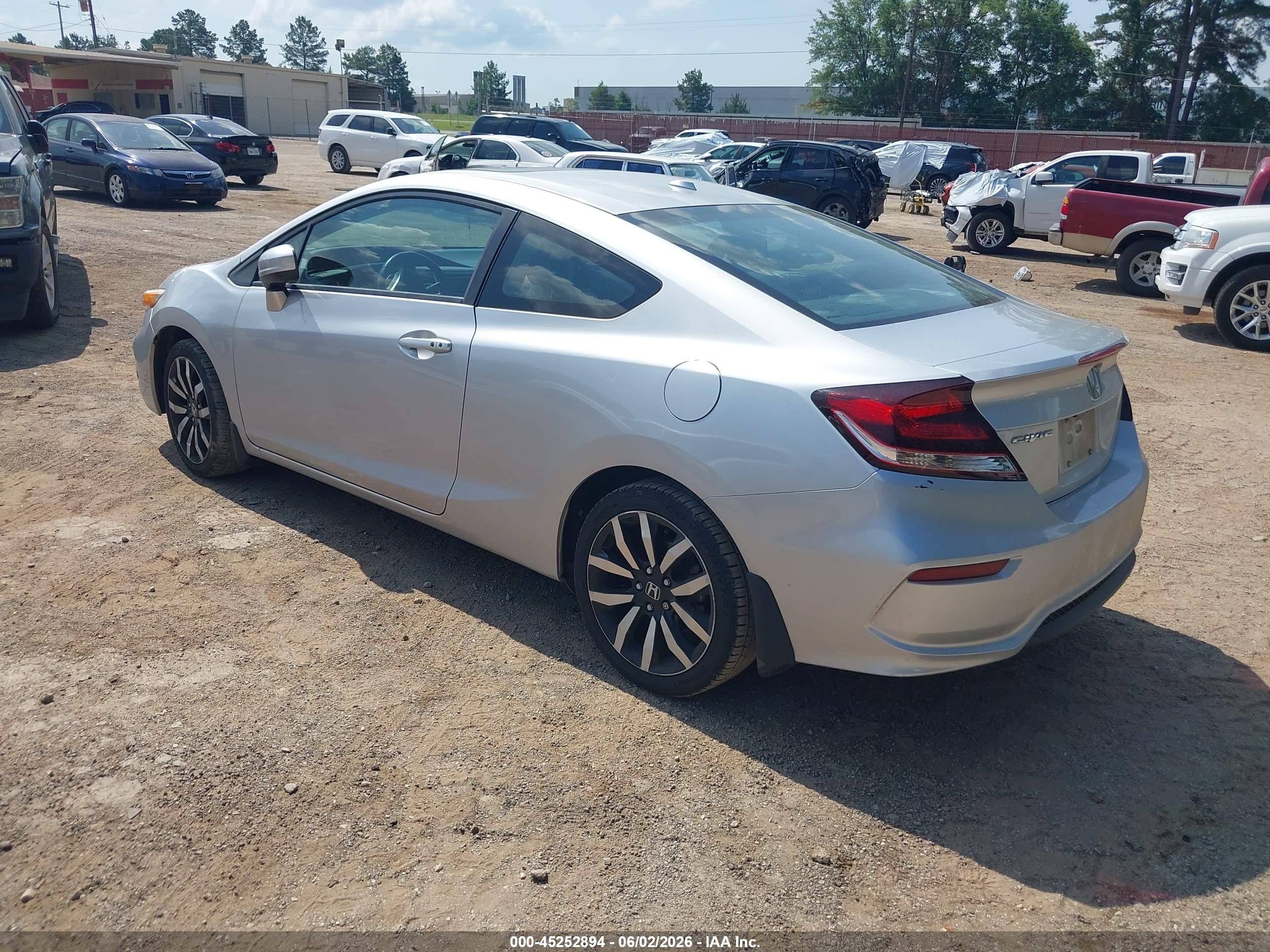 2015 Honda Civic Ex-l Серебряный vin: 2HGFG3B04FH529686