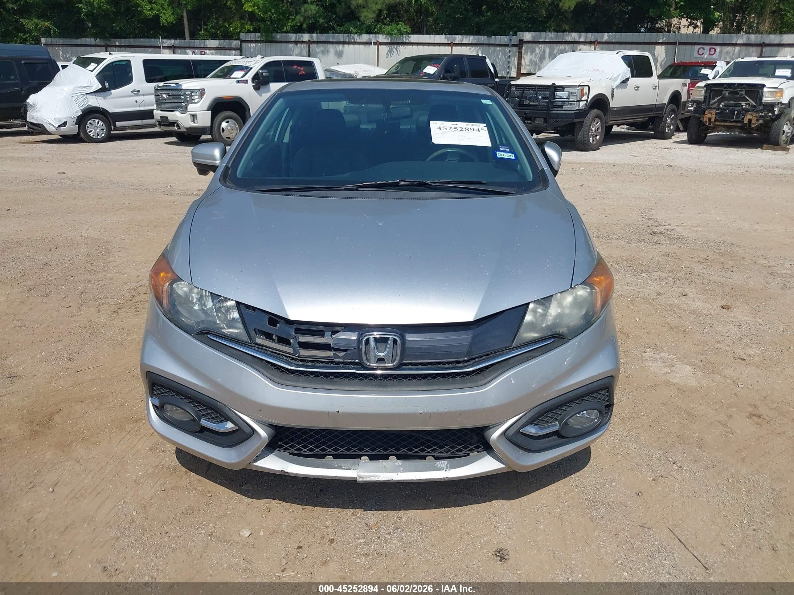 2015 Honda Civic Ex-l Серебряный vin: 2HGFG3B04FH529686