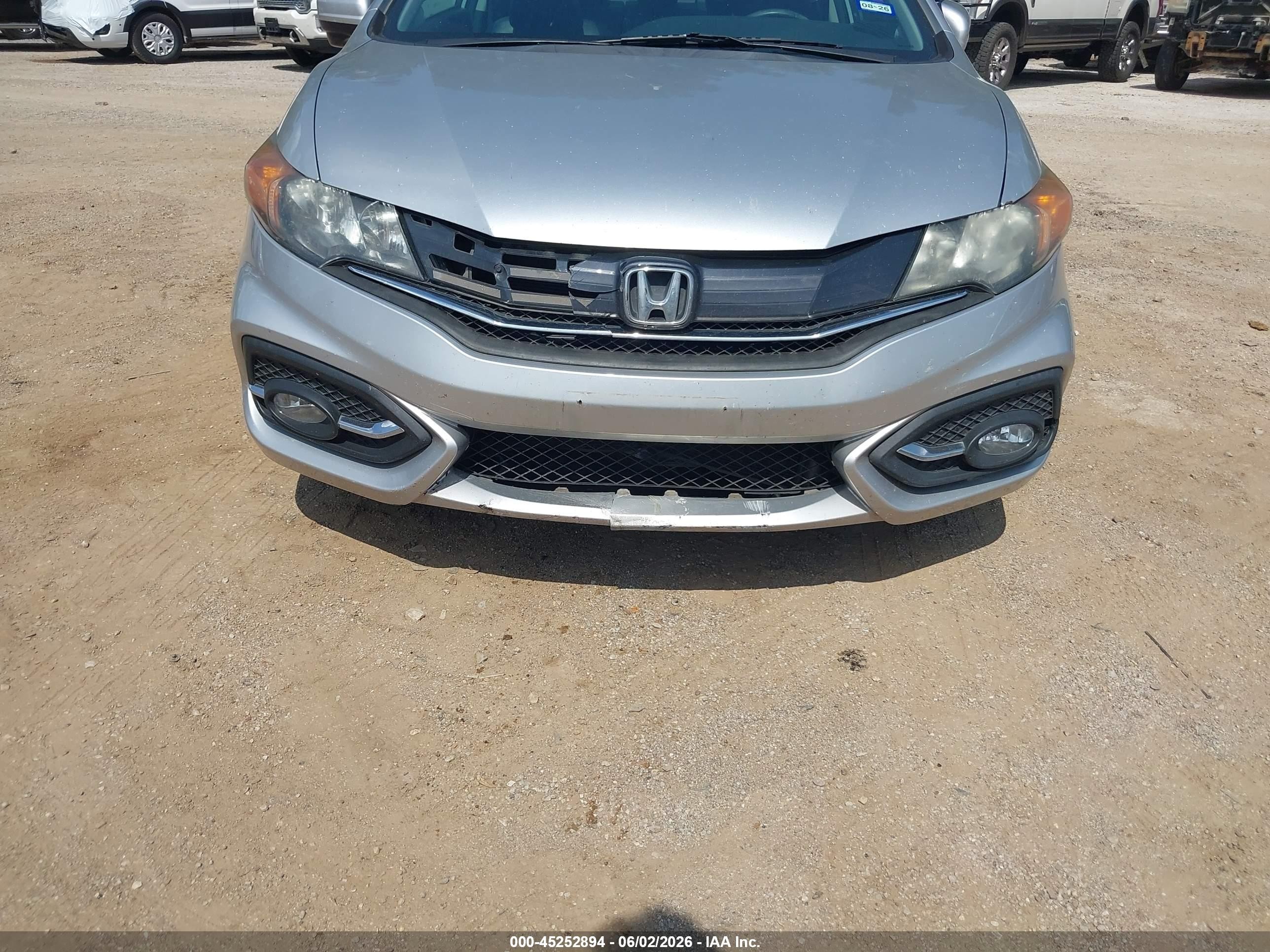 2015 Honda Civic Ex-l Серебряный vin: 2HGFG3B04FH529686