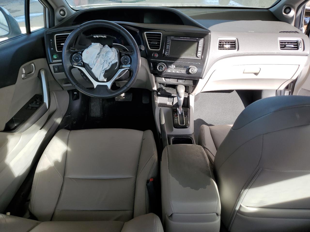 2013 Honda Civic Exl Серебряный vin: 2HGFG3B05DH523201