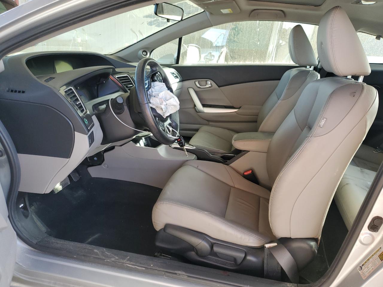 2013 Honda Civic Exl Серебряный vin: 2HGFG3B05DH523201