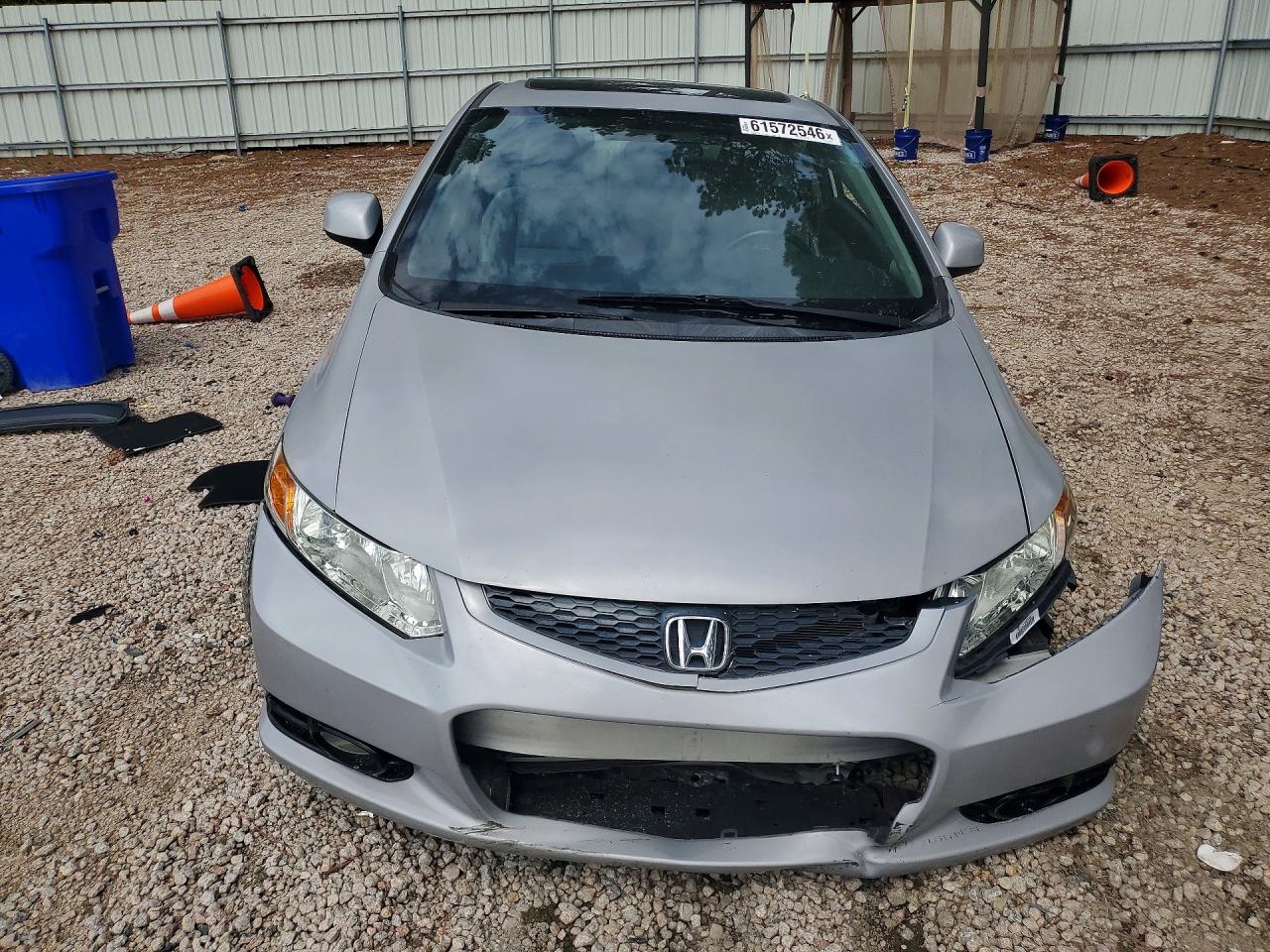 2013 Honda Civic Exl Серебряный vin: 2HGFG3B05DH523201