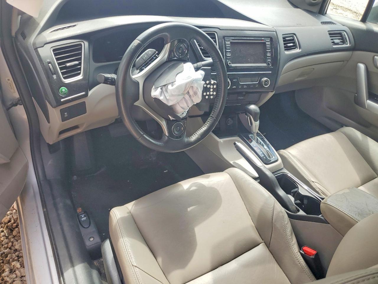 2013 Honda Civic Exl Серебряный vin: 2HGFG3B05DH523201